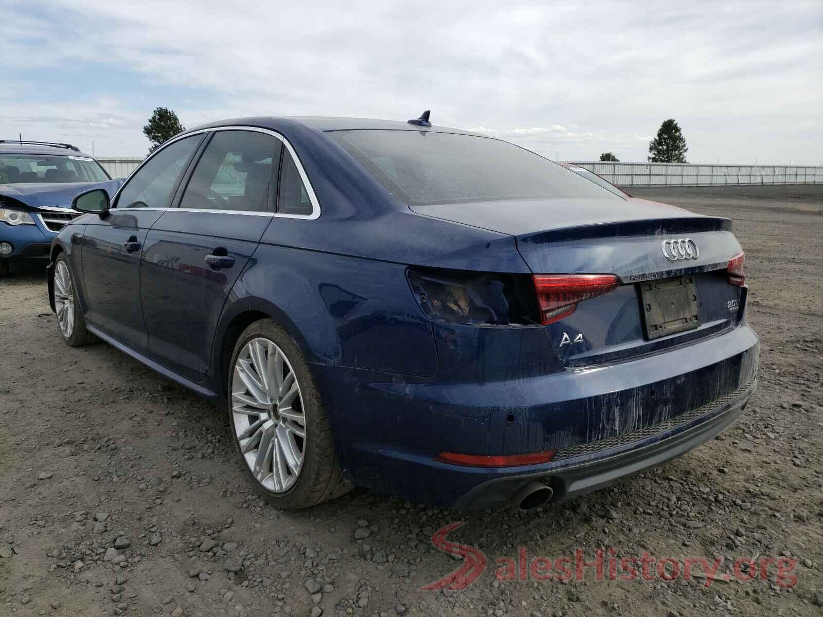 WAUFNAF41HN023634 2017 AUDI A4