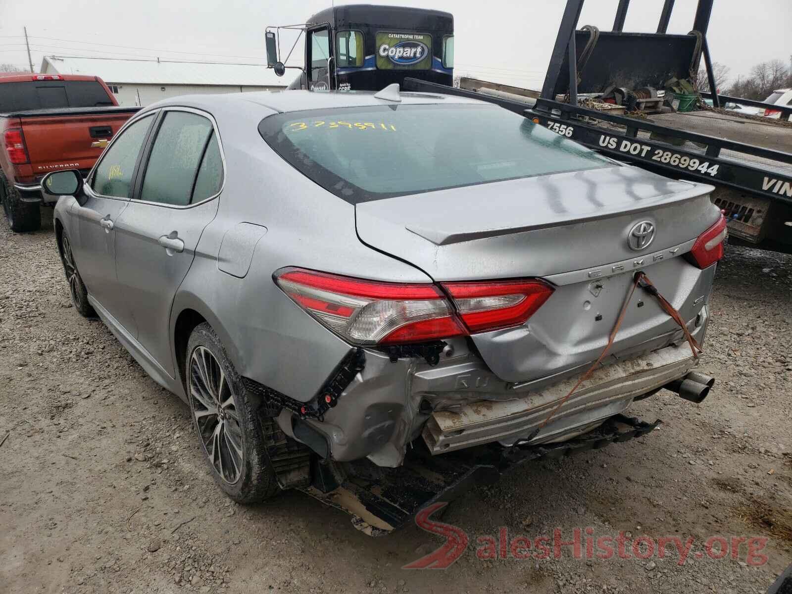 4T1B11HK6KU172154 2019 TOYOTA CAMRY