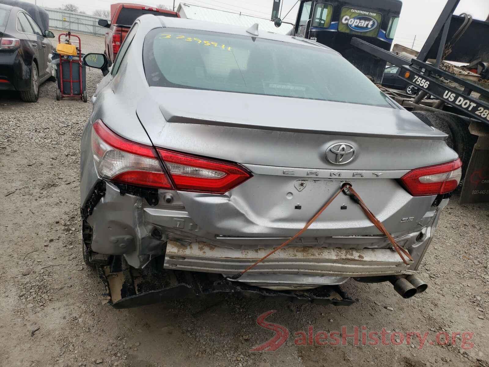 4T1B11HK6KU172154 2019 TOYOTA CAMRY