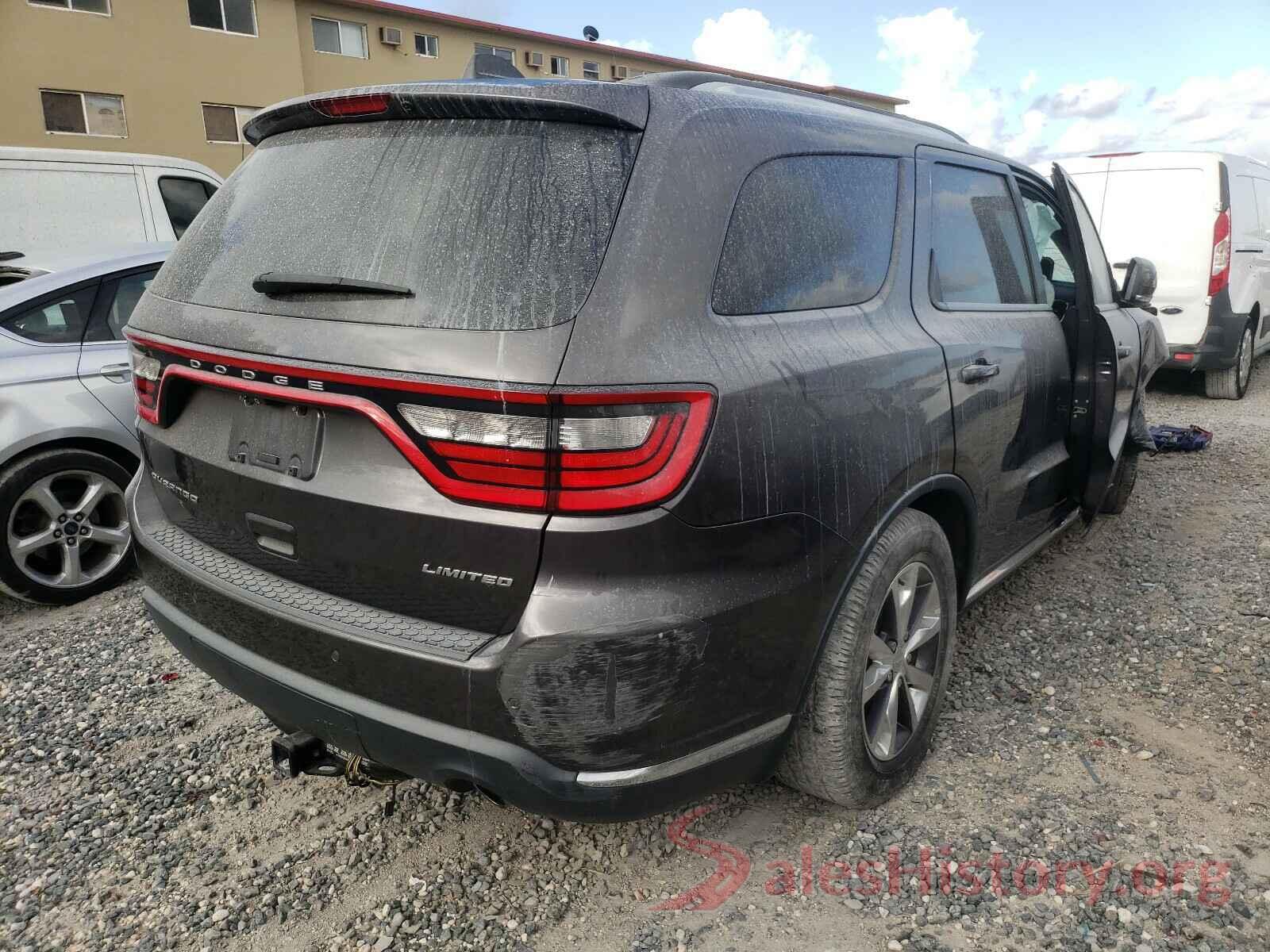 1C4RDHDG7GC301228 2016 DODGE DURANGO