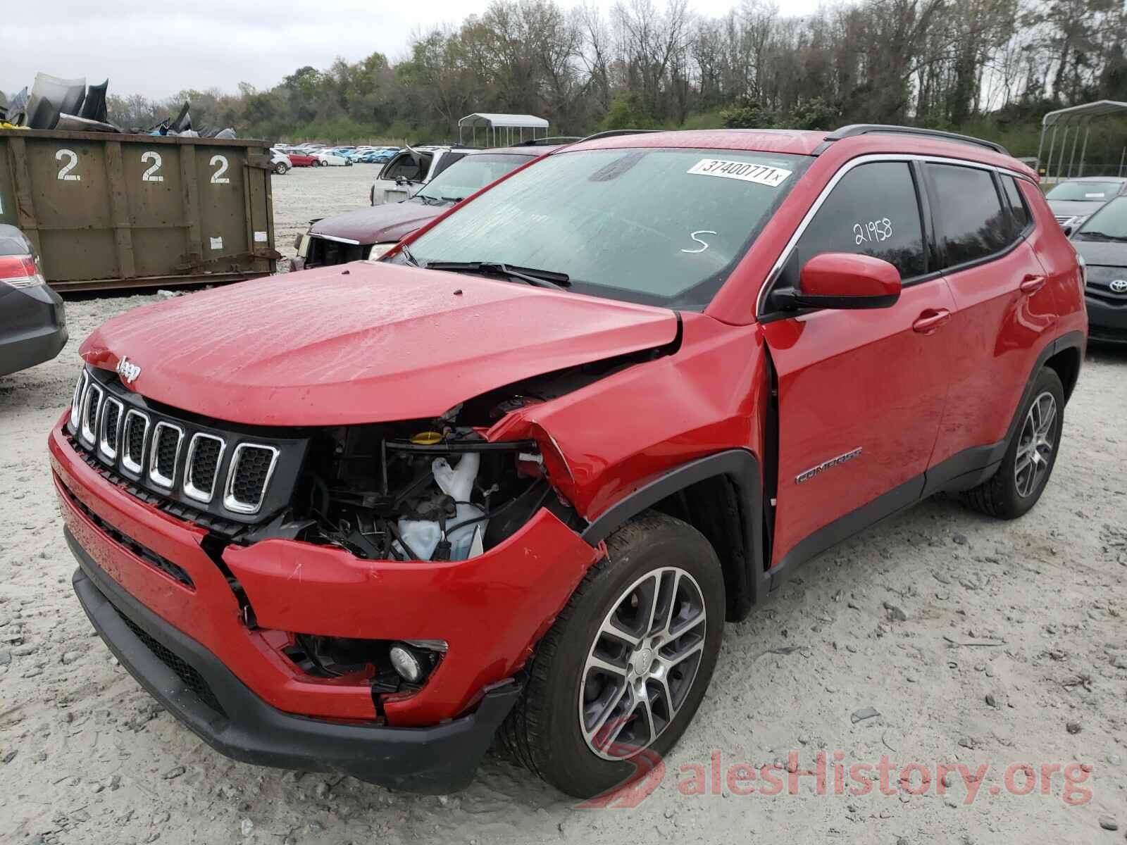 3C4NJCBB0KT668566 2019 JEEP COMPASS