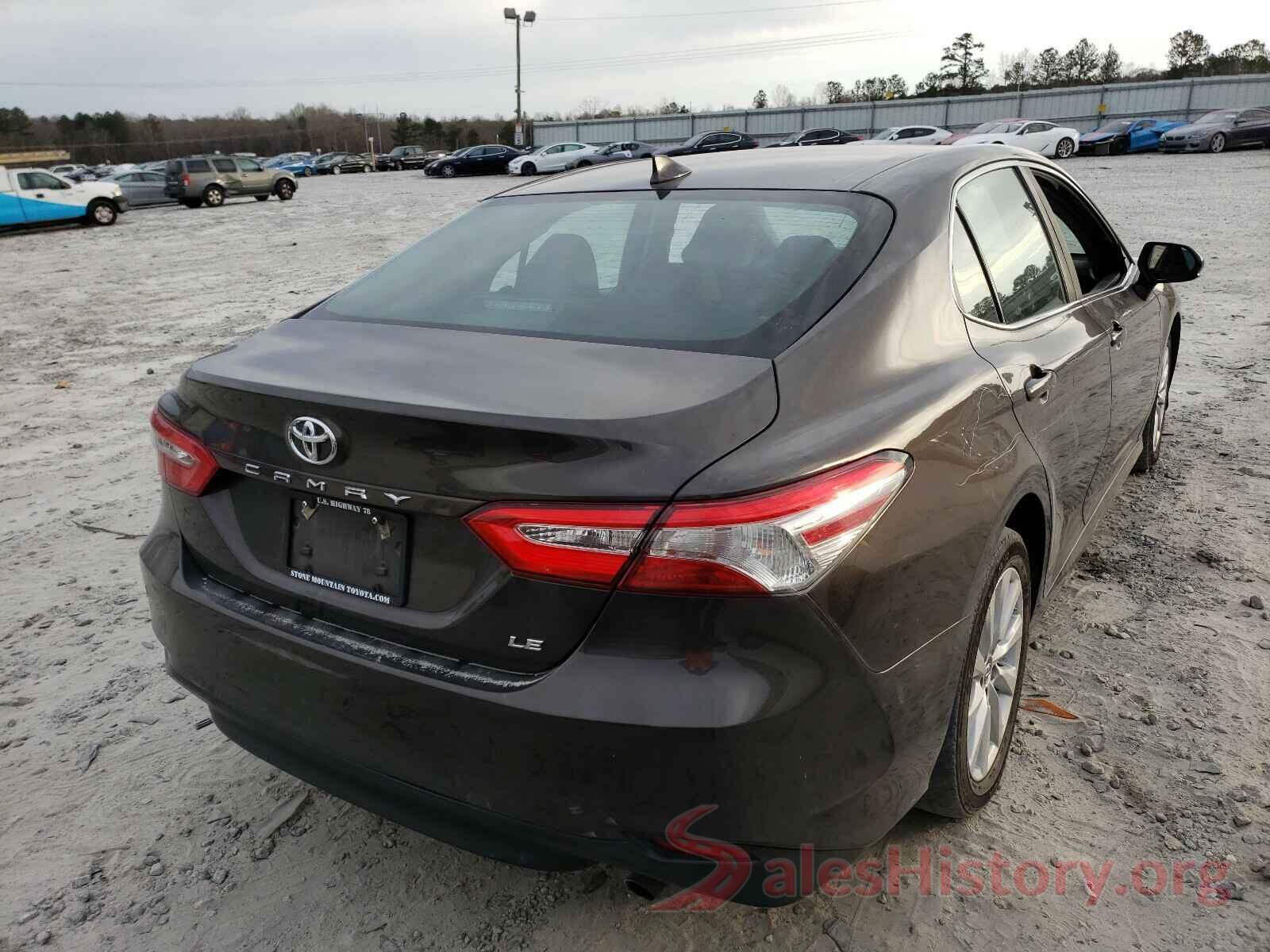 4T1B11HK3KU718554 2019 TOYOTA CAMRY