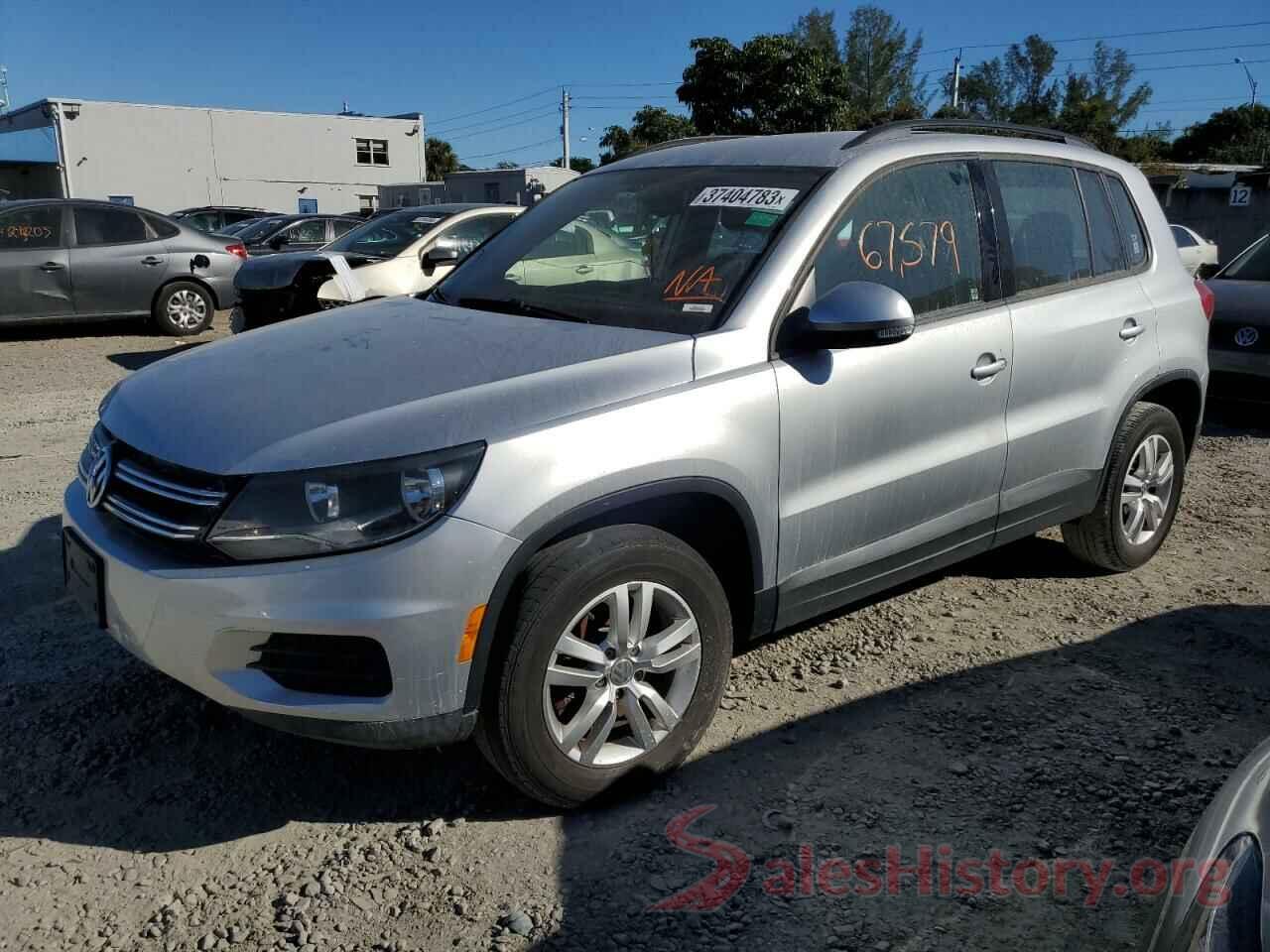 WVGBV7AX4HW504845 2017 VOLKSWAGEN TIGUAN