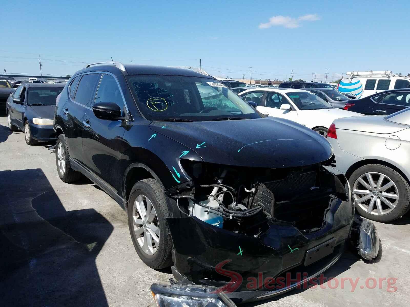 KNMAT2MT5GP695024 2016 NISSAN ROGUE