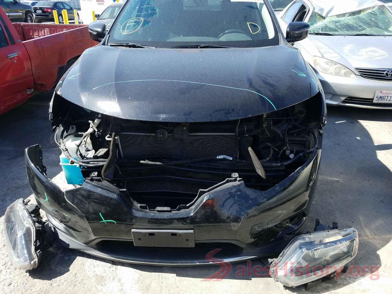 KNMAT2MT5GP695024 2016 NISSAN ROGUE