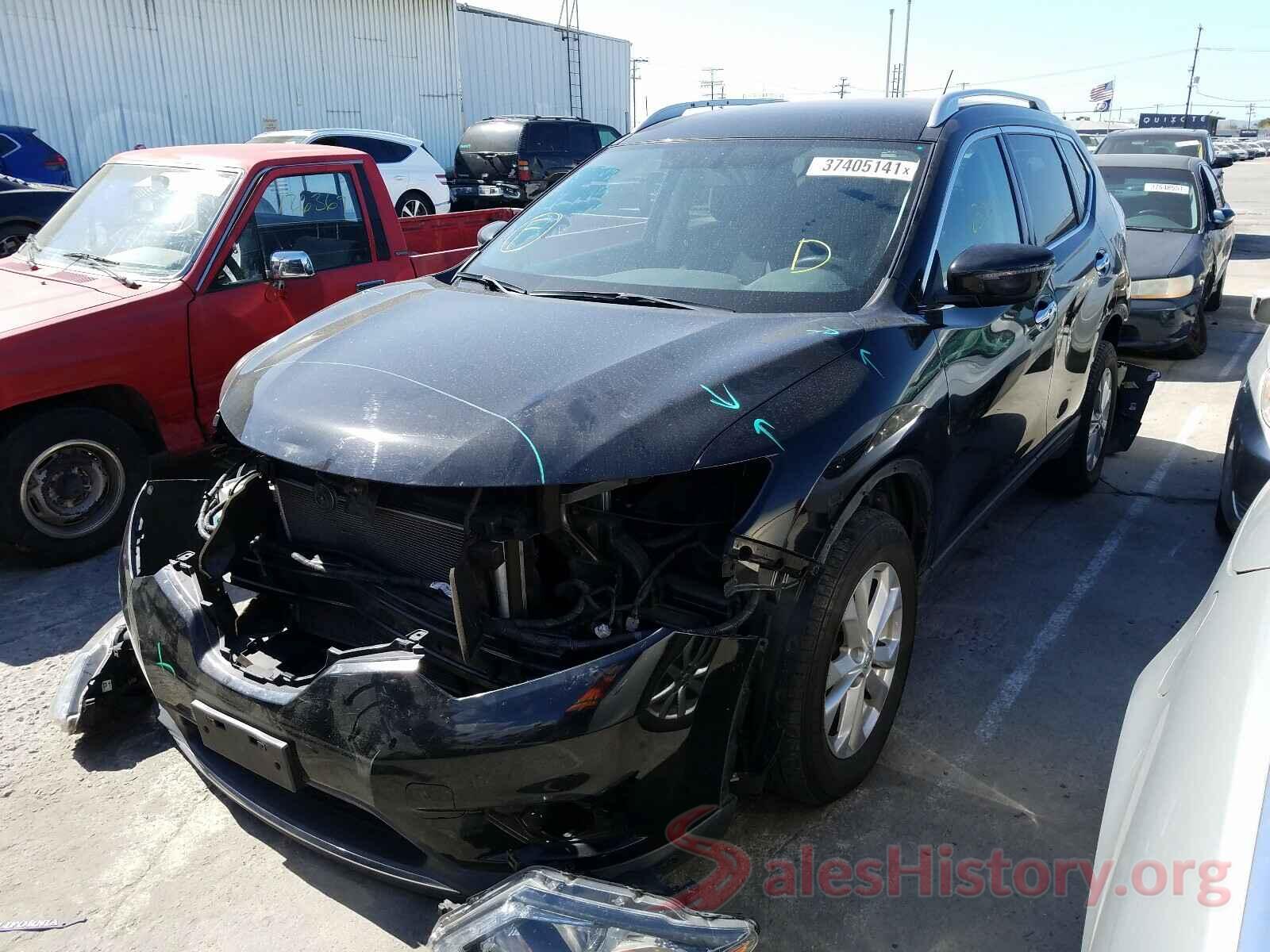 KNMAT2MT5GP695024 2016 NISSAN ROGUE