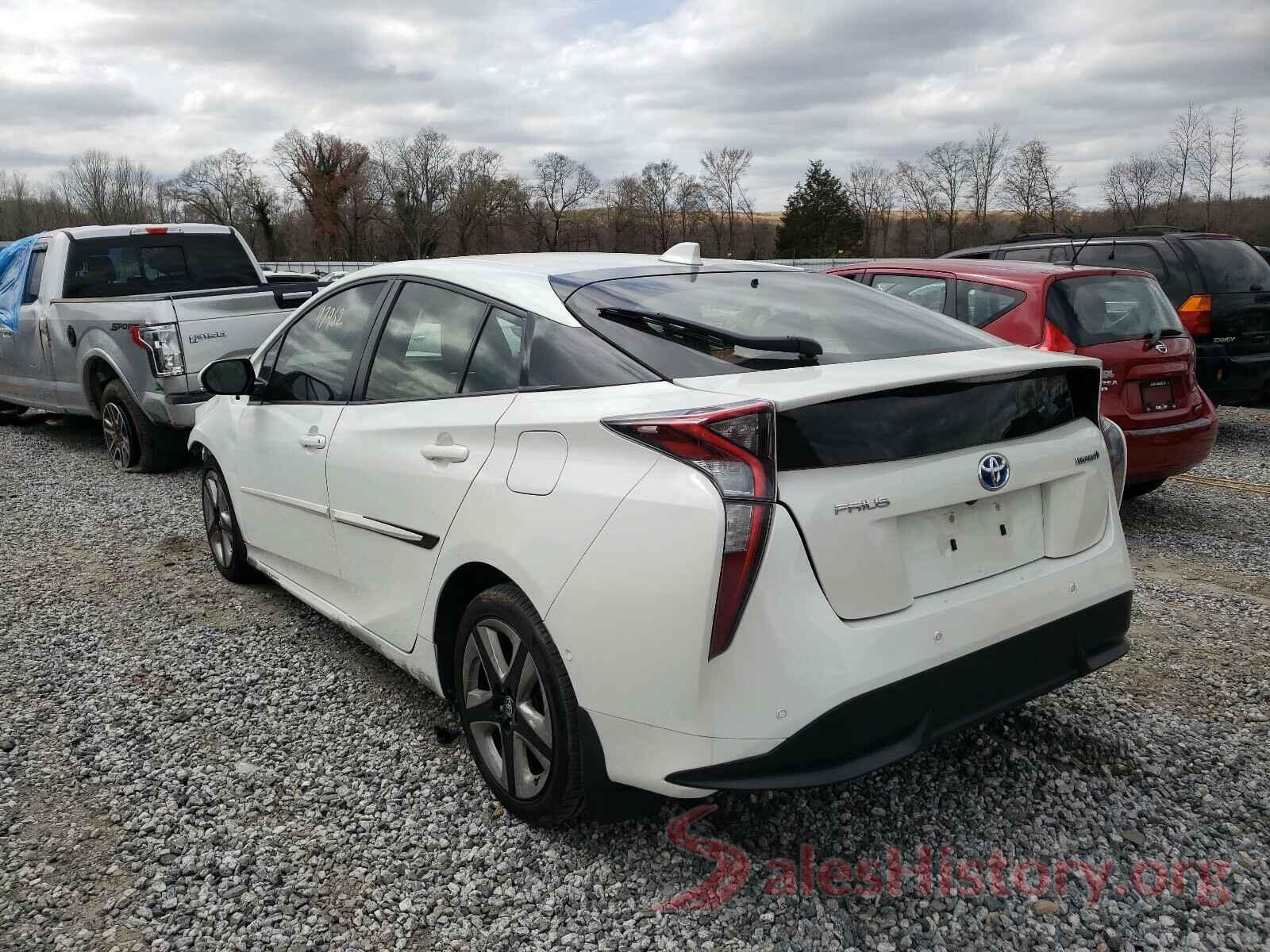 JTDKARFU8G3011423 2016 TOYOTA PRIUS