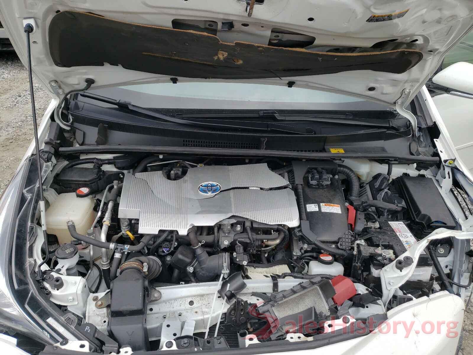 JTDKARFU8G3011423 2016 TOYOTA PRIUS