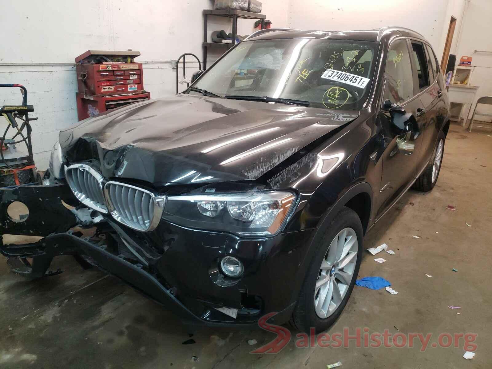 5UXWX9C37H0T21625 2017 BMW X3