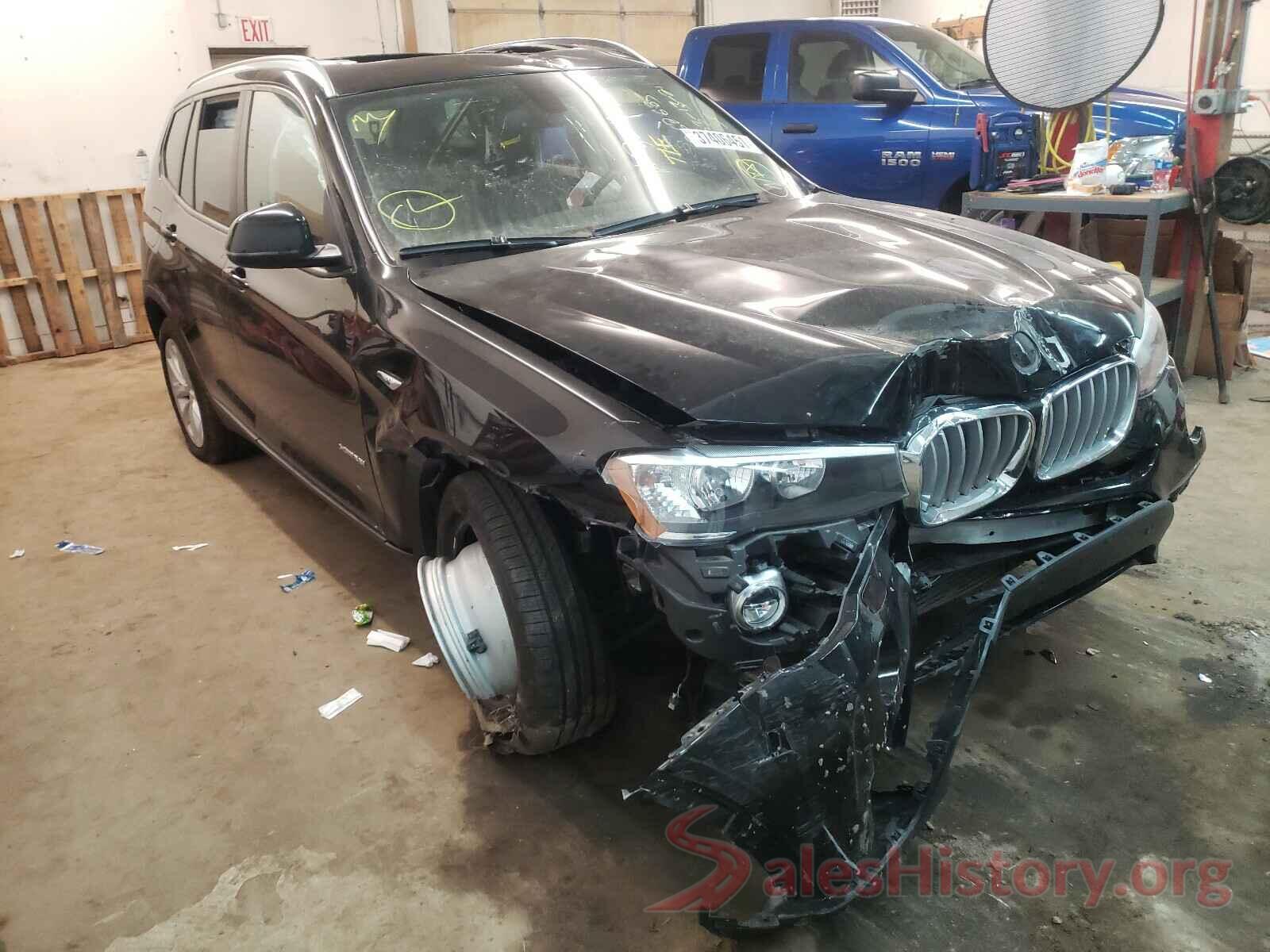 5UXWX9C37H0T21625 2017 BMW X3