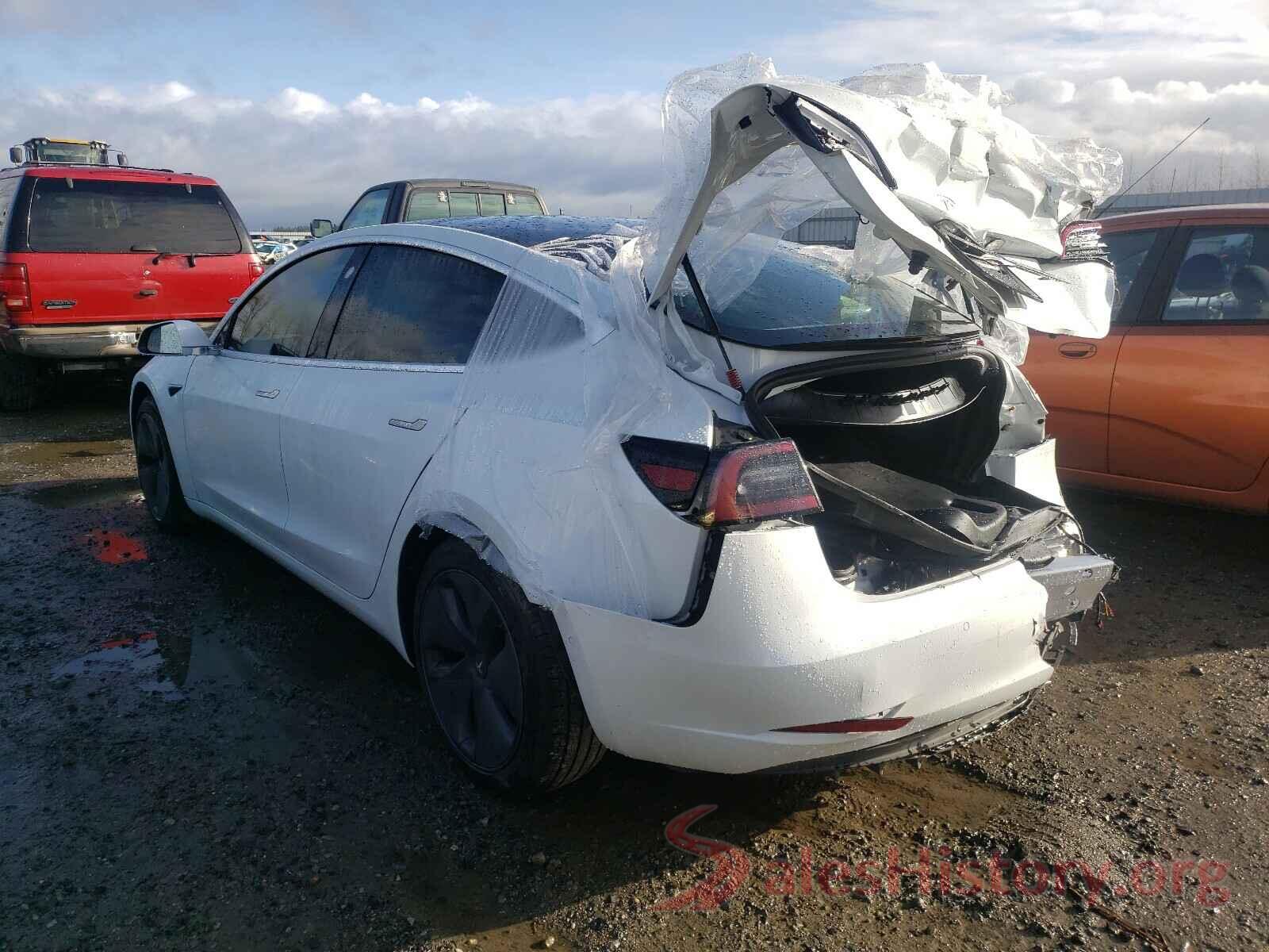 5YJ3E1EA8LF740391 2020 TESLA MODEL 3