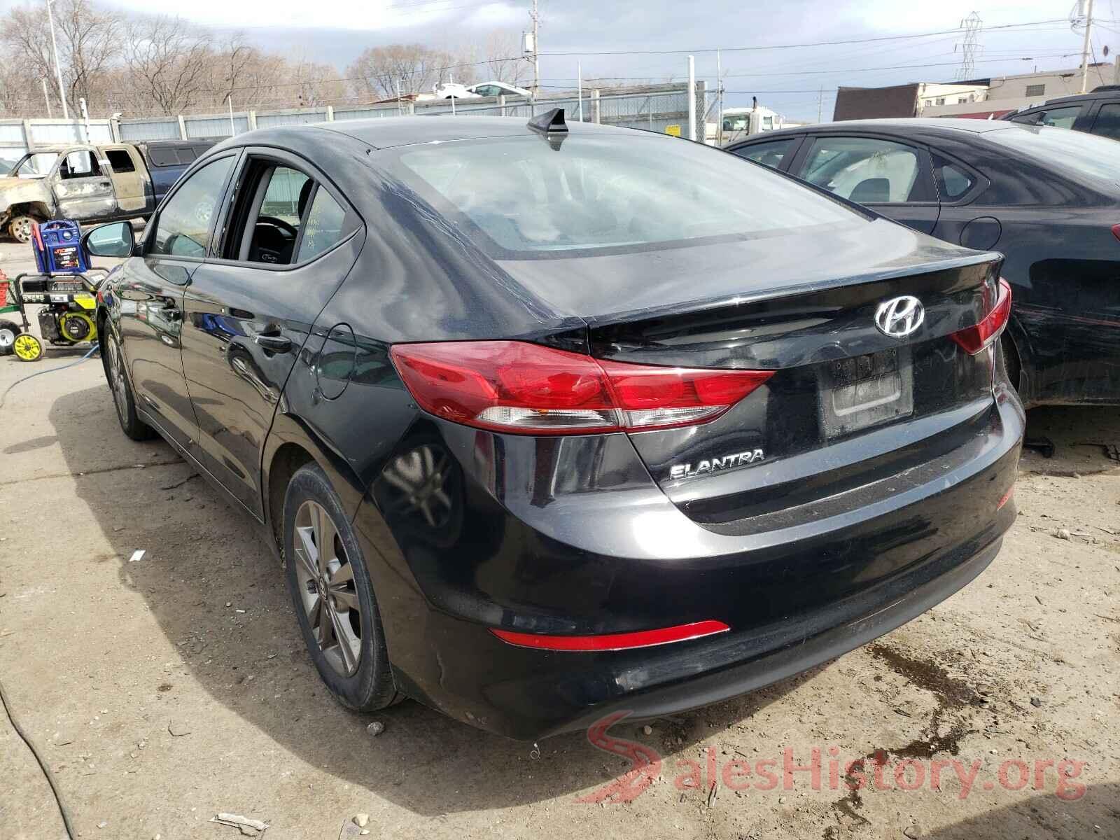 5NPD84LF8JH382607 2018 HYUNDAI ELANTRA