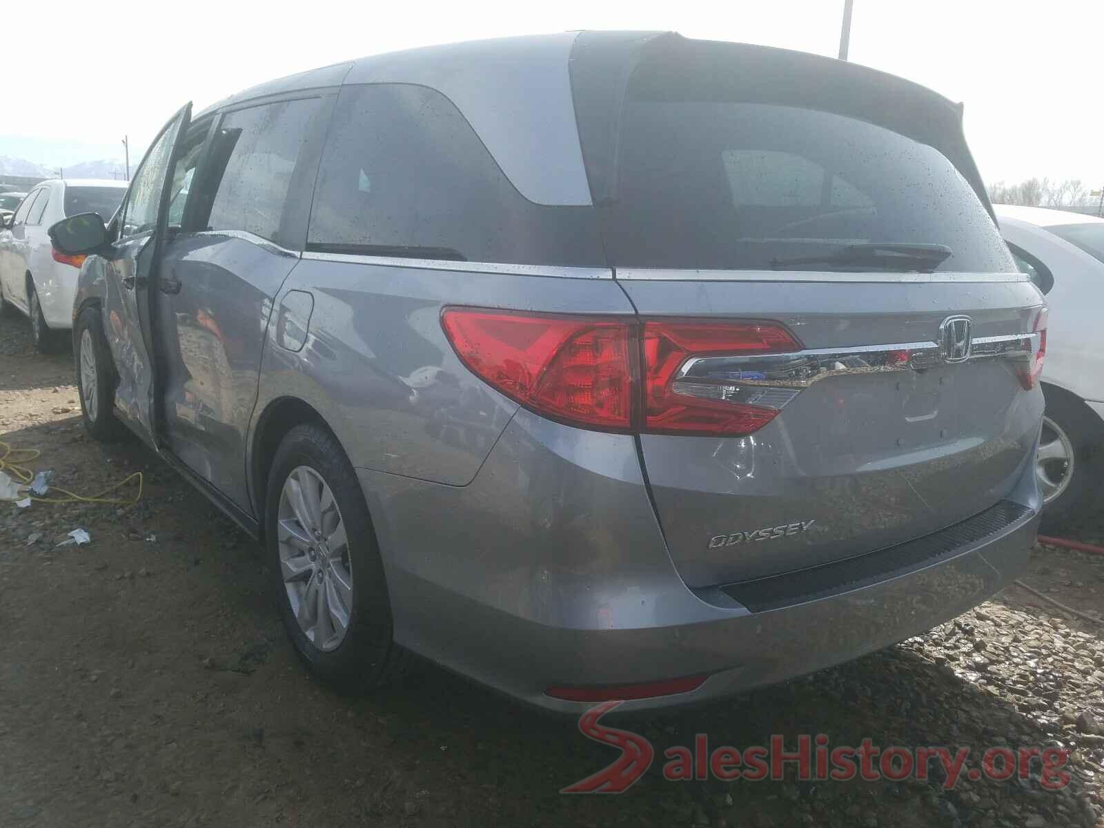 5FNRL6H25JB106924 2018 HONDA ODYSSEY