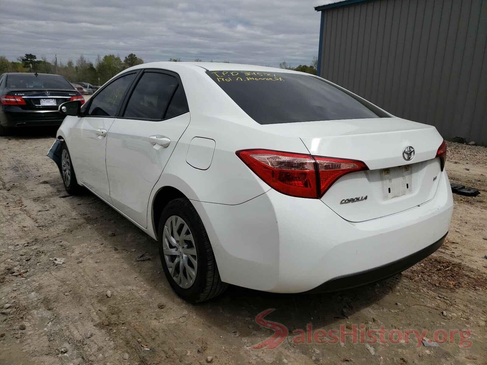 5YFBURHE8KP921568 2019 TOYOTA COROLLA