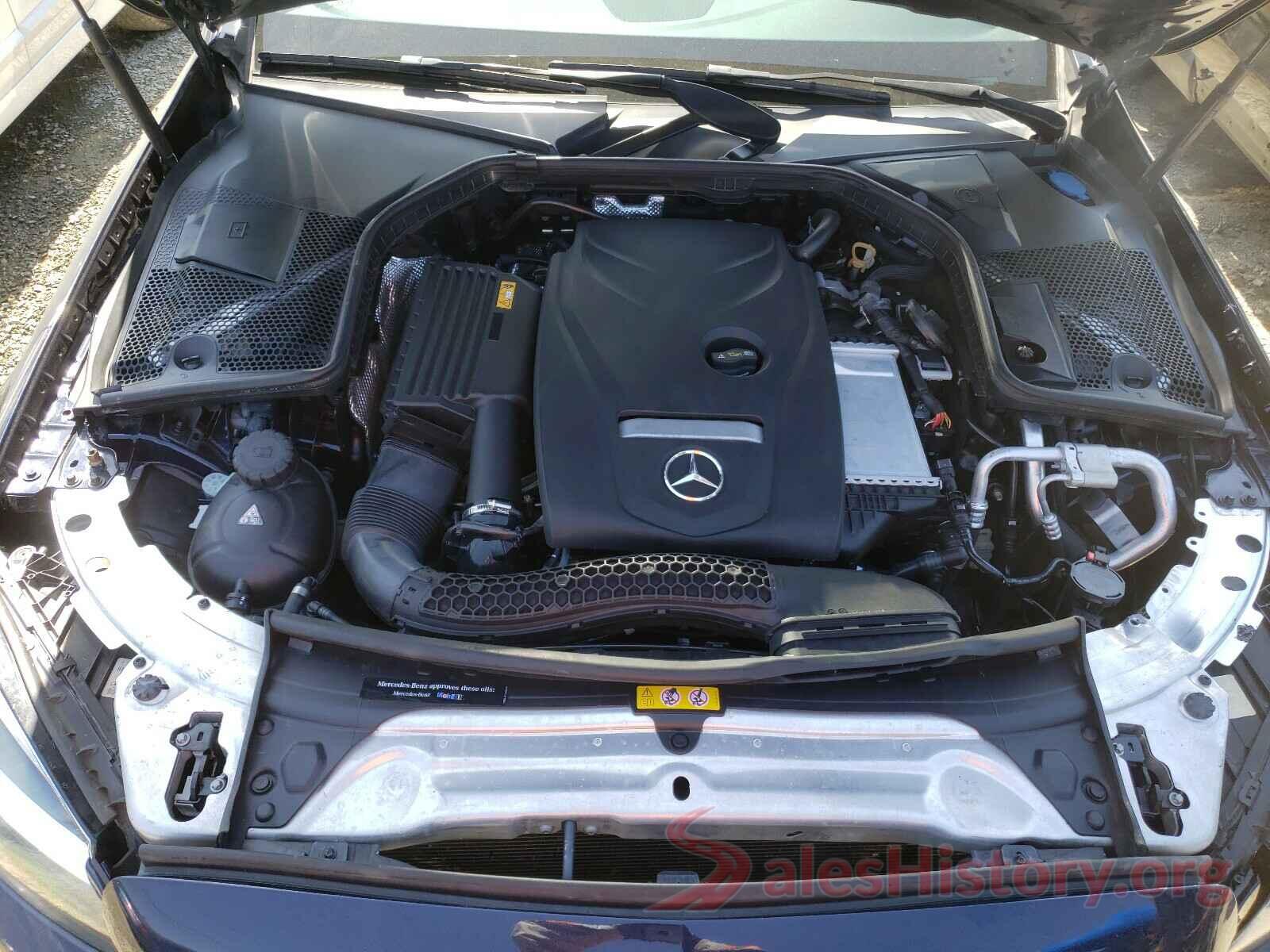 55SWF4JBXHU224887 2017 MERCEDES-BENZ C CLASS