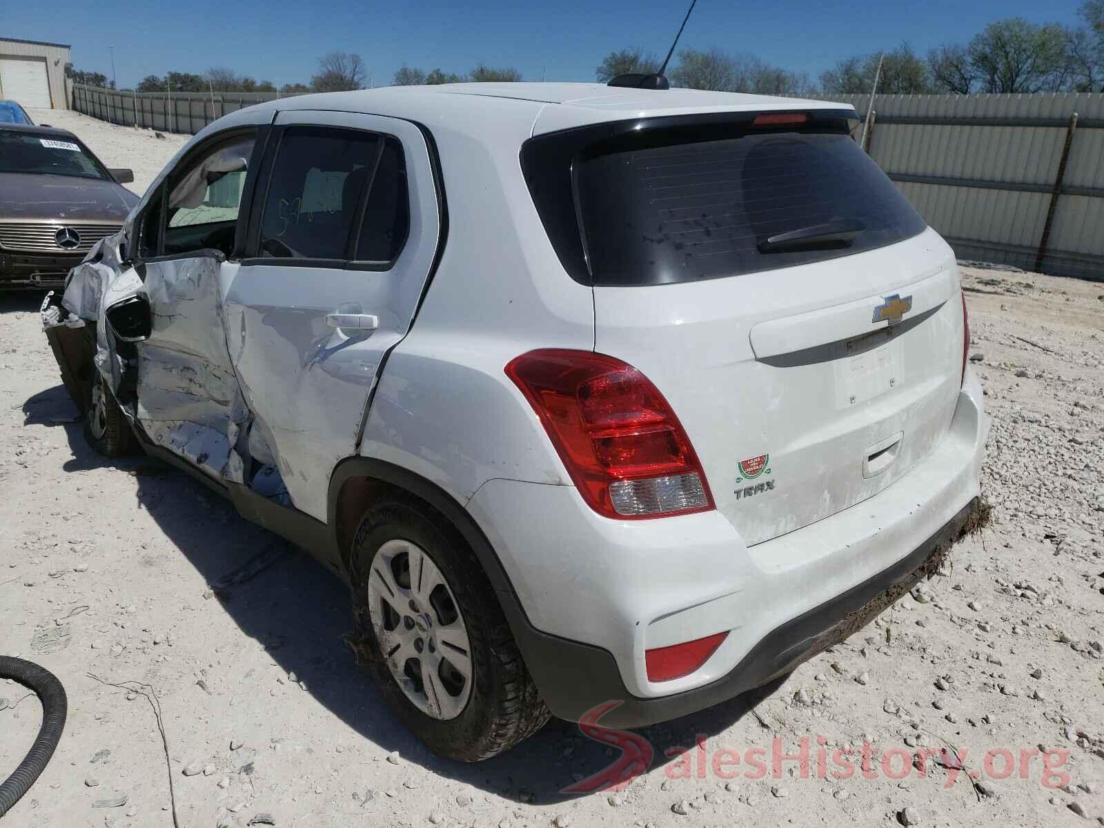 KL7CJKSB8HB200559 2017 CHEVROLET TRAX