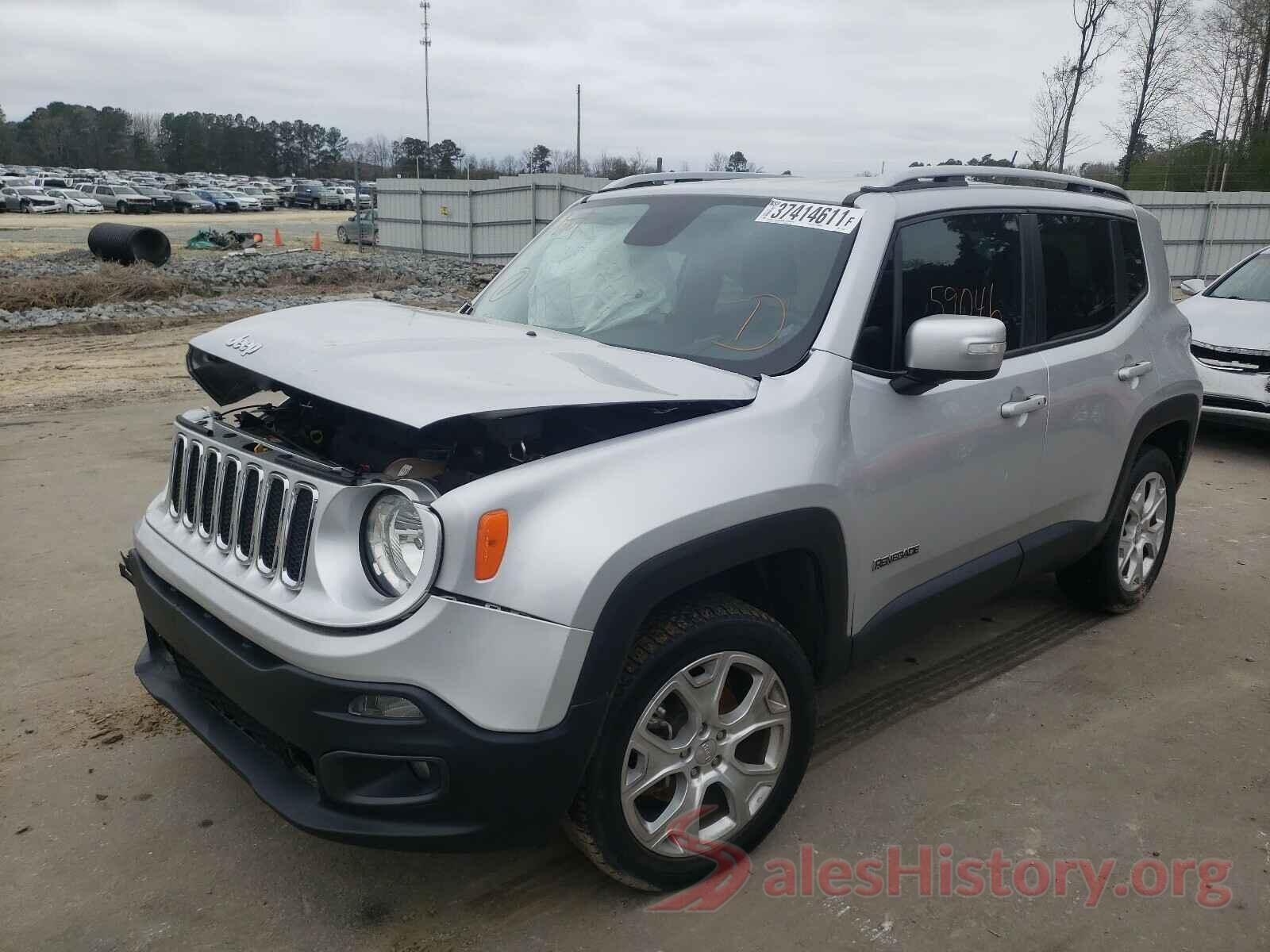 ZACCJBDT6GPE19128 2016 JEEP RENEGADE