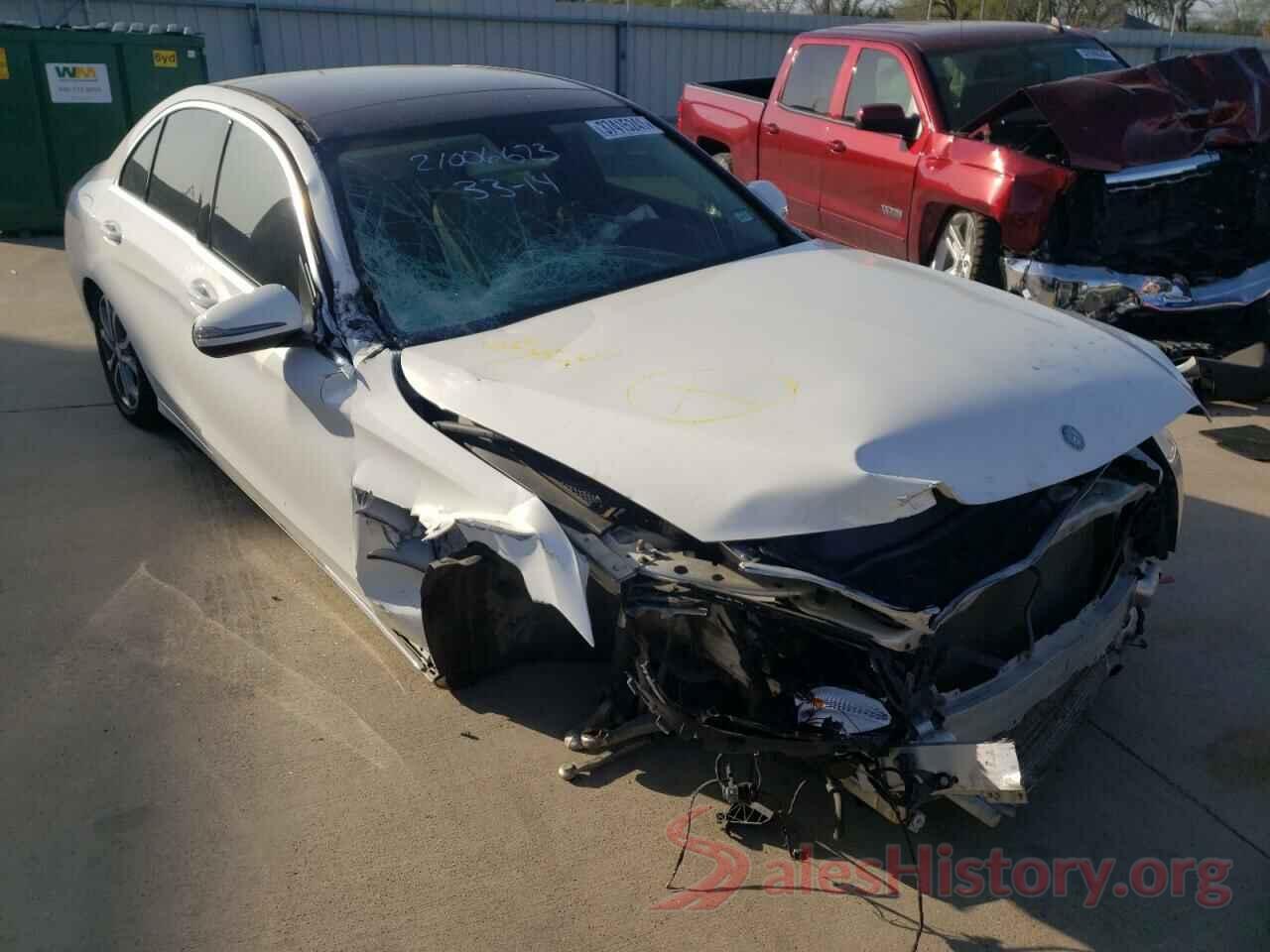 55SWF4JB4HU203680 2017 MERCEDES-BENZ C CLASS