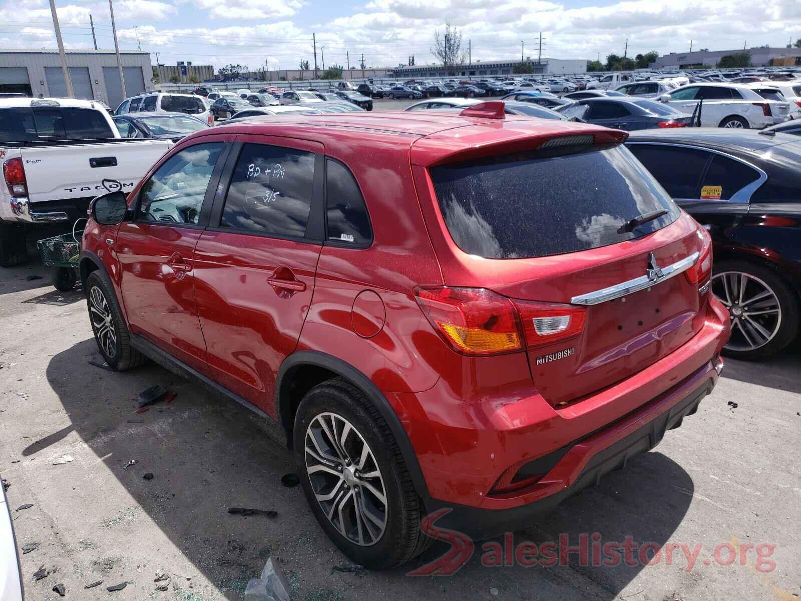 JA4AP3AU5KU017093 2019 MITSUBISHI OUTLANDER