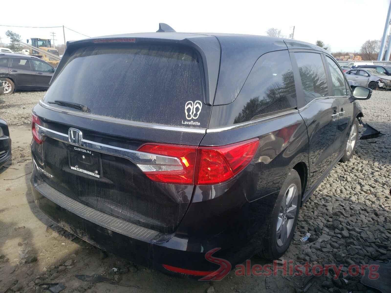 5FNRL6H54KB000346 2019 HONDA ODYSSEY