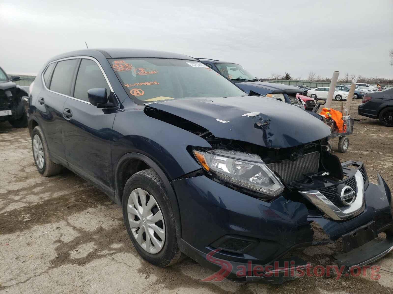 KNMAT2MV3GP737806 2016 NISSAN ROGUE