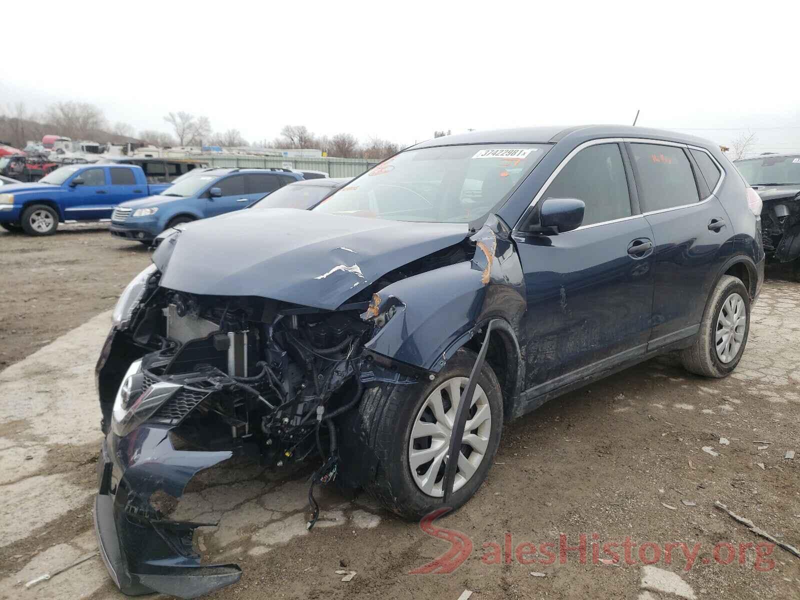 KNMAT2MV3GP737806 2016 NISSAN ROGUE