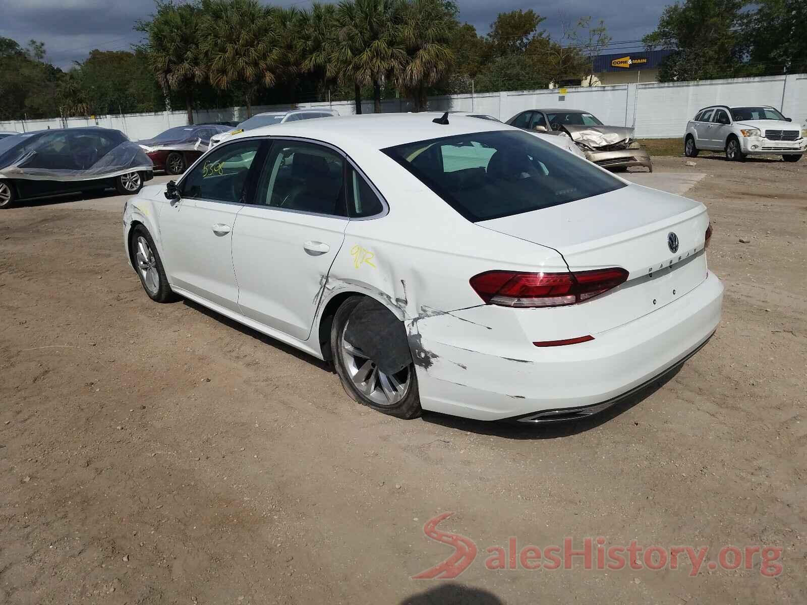 1VWSA7A37LC027803 2020 VOLKSWAGEN PASSAT