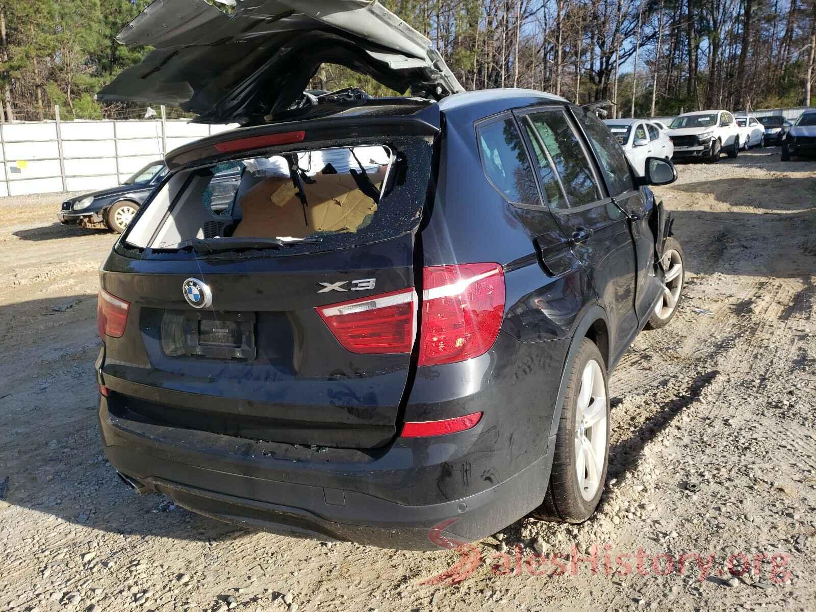 5UXWX9C38H0W79994 2017 BMW X3