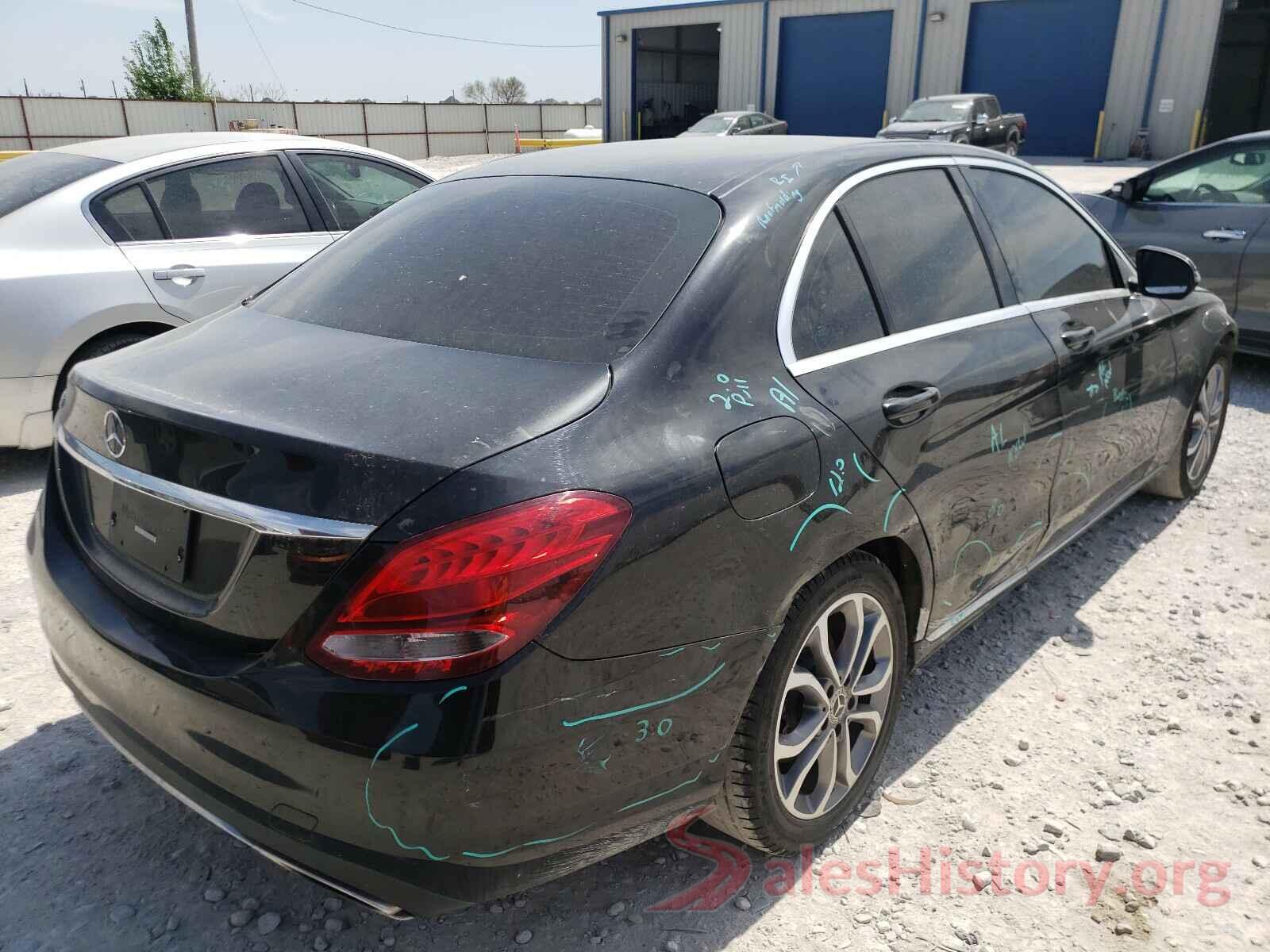 55SWF4JB8JU241306 2018 MERCEDES-BENZ C CLASS