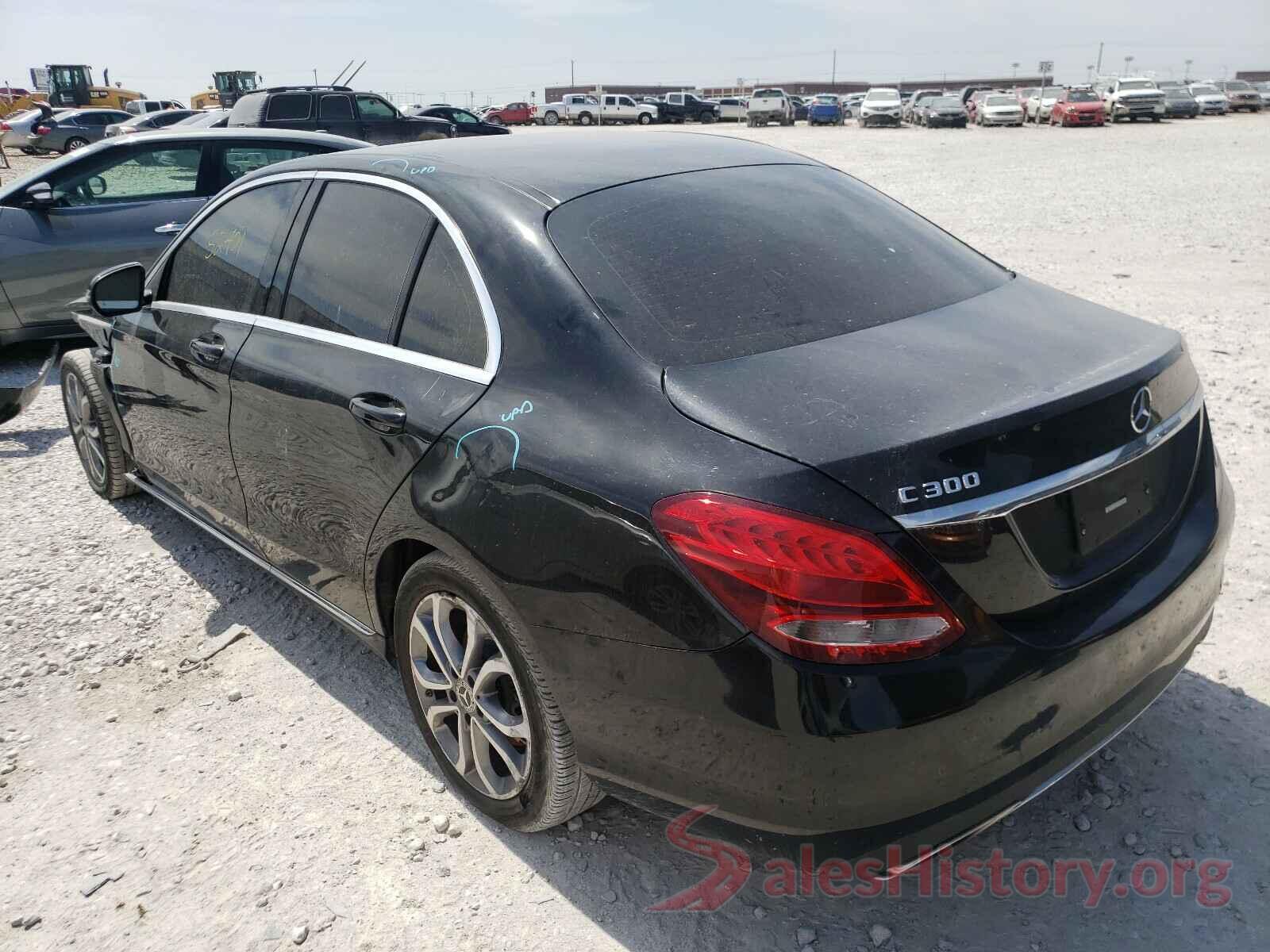 55SWF4JB8JU241306 2018 MERCEDES-BENZ C CLASS