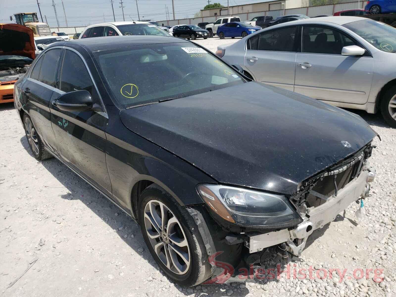 55SWF4JB8JU241306 2018 MERCEDES-BENZ C CLASS