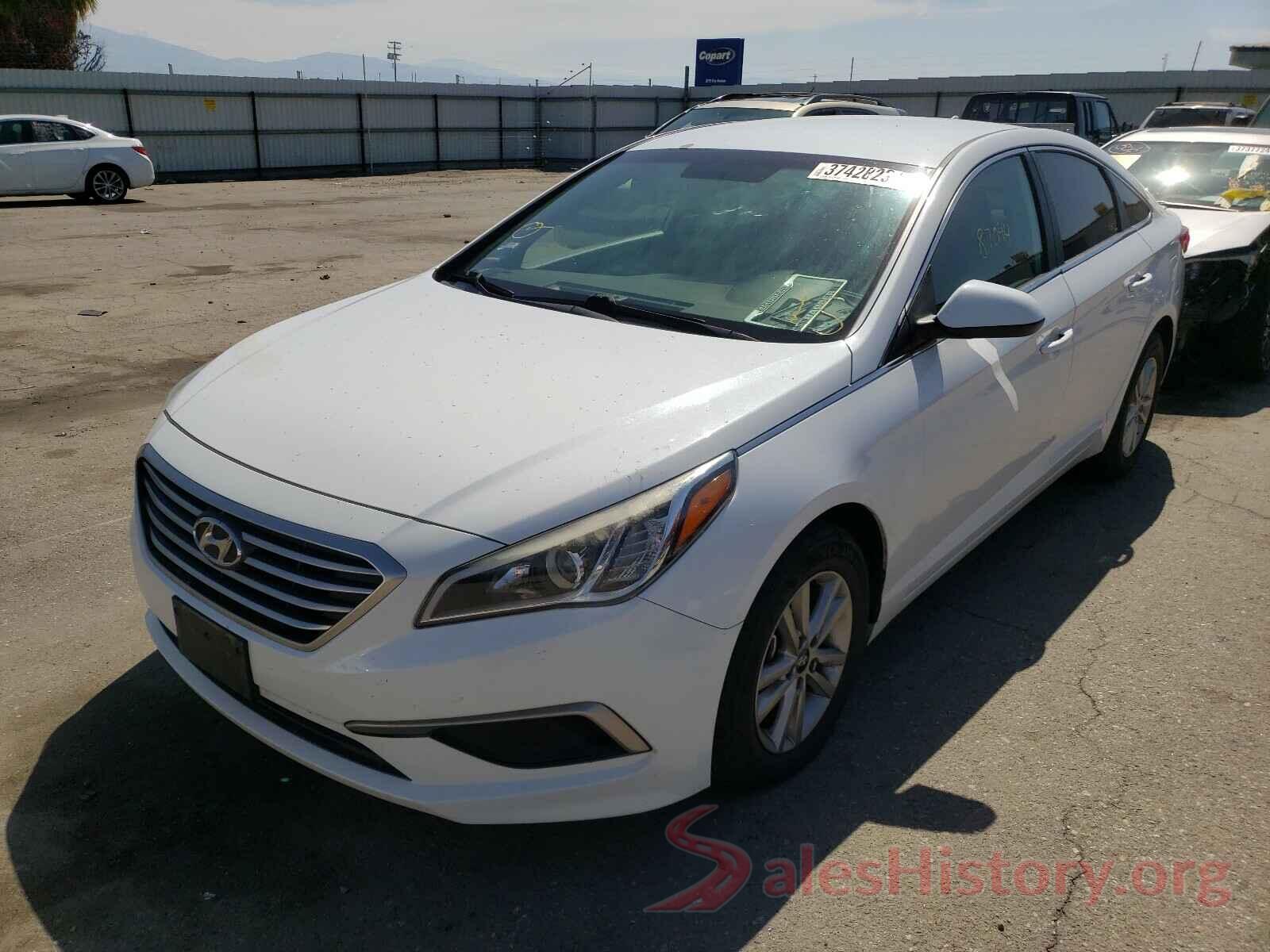 5NPE24AF6GH274729 2016 HYUNDAI SONATA