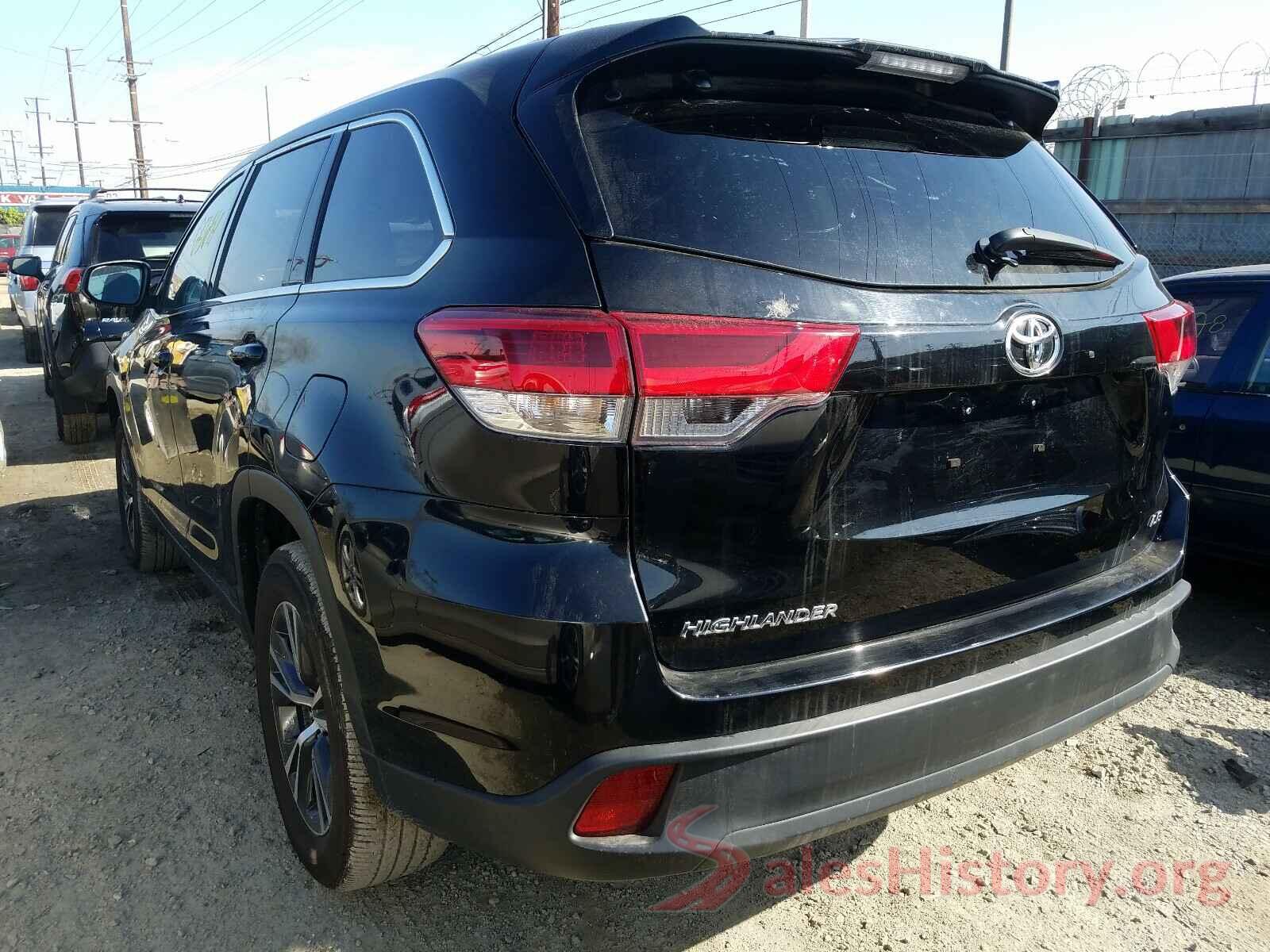 5TDZZRFH4KS348446 2019 TOYOTA HIGHLANDER