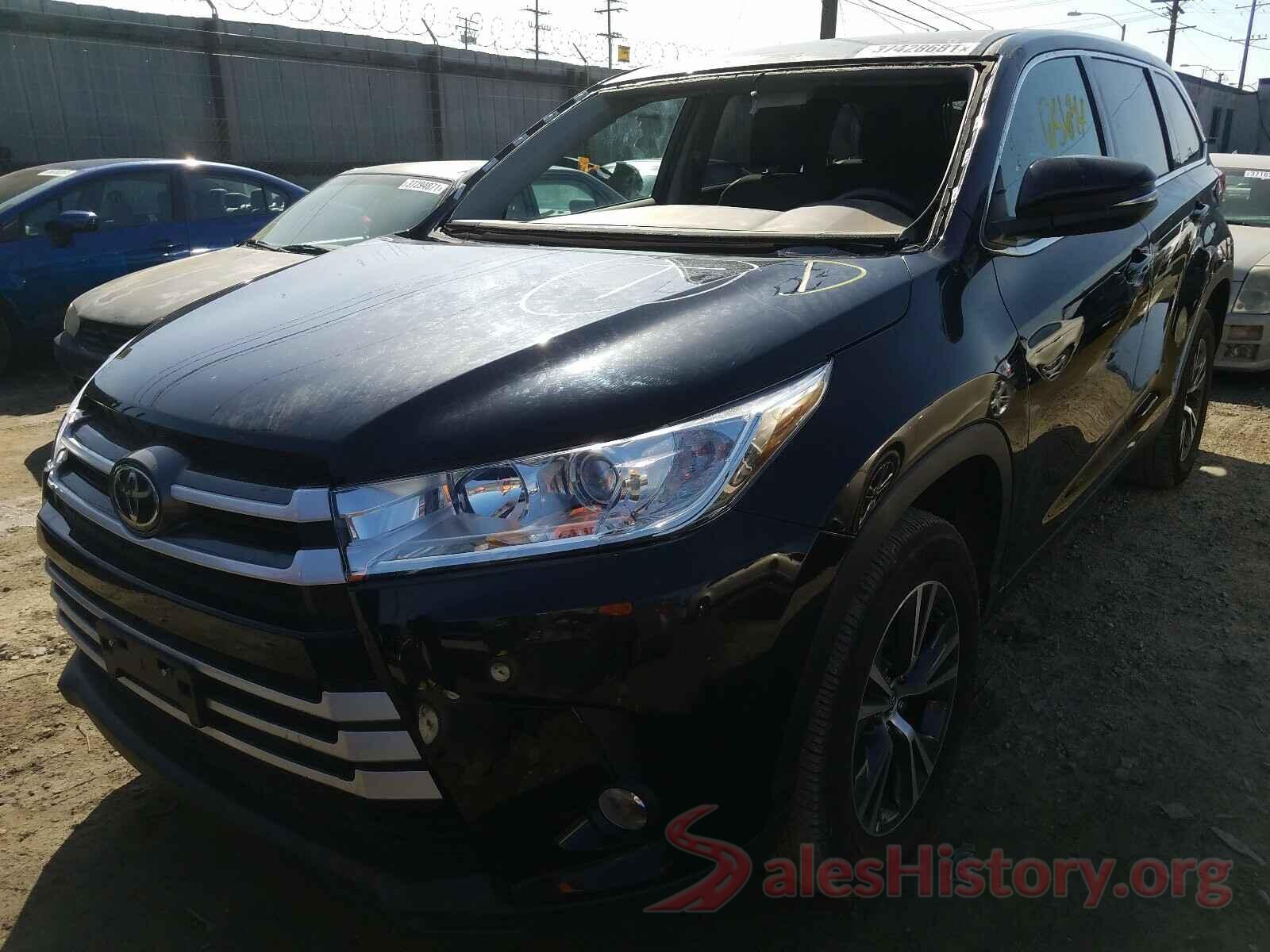 5TDZZRFH4KS348446 2019 TOYOTA HIGHLANDER