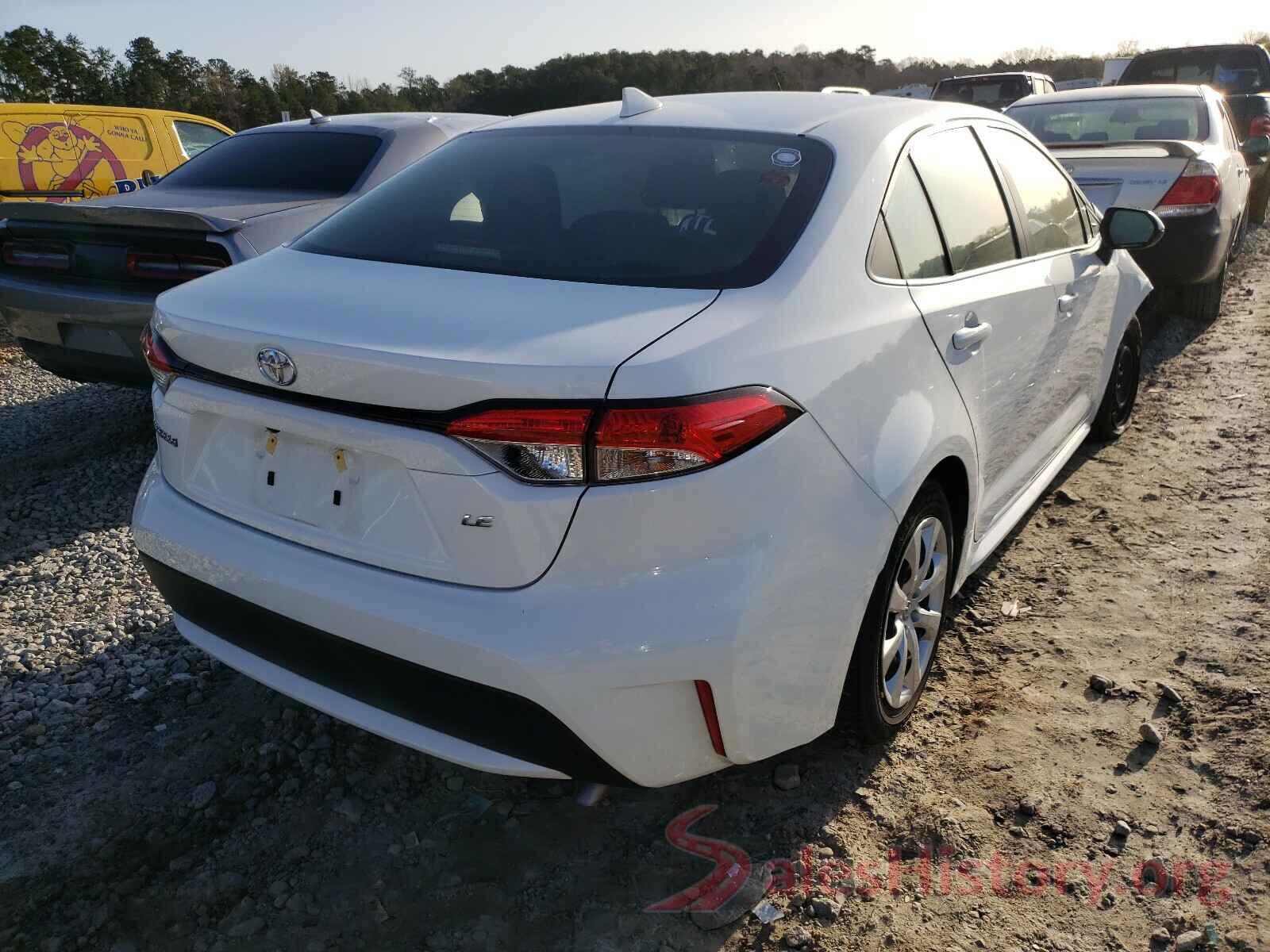 JTDEPRAEXLJ093284 2020 TOYOTA COROLLA