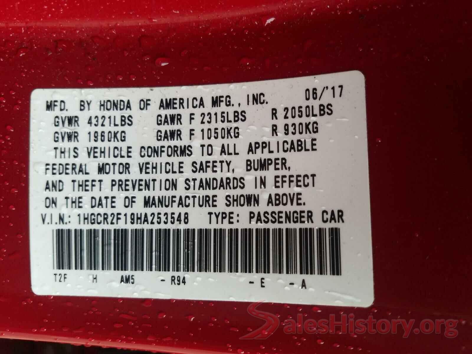 1HGCR2F19HA253548 2017 HONDA ACCORD