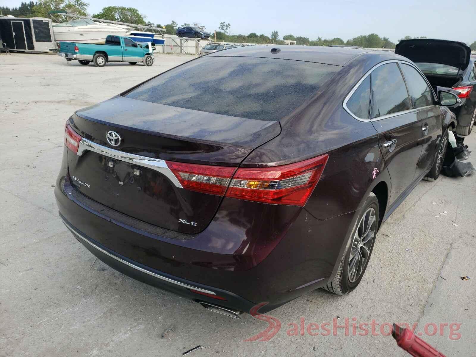 4T1BK1EB2GU214229 2016 TOYOTA AVALON