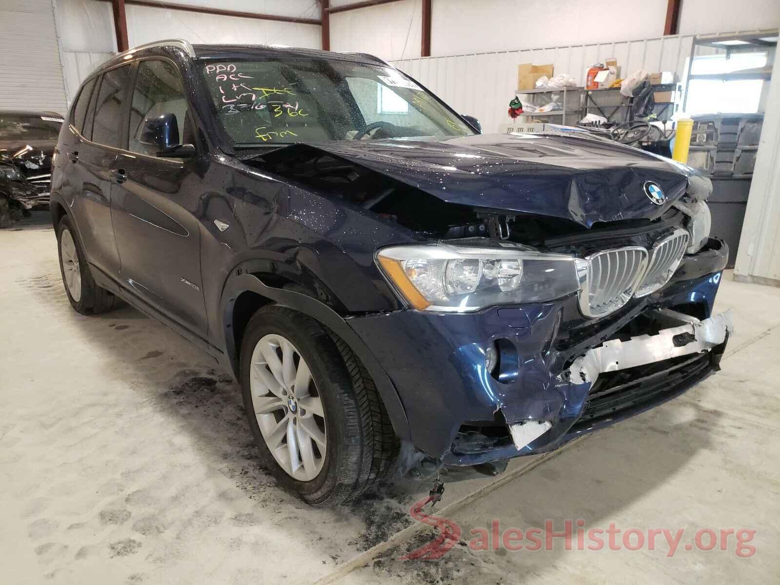 5UXWX9C50H0D98101 2017 BMW X3