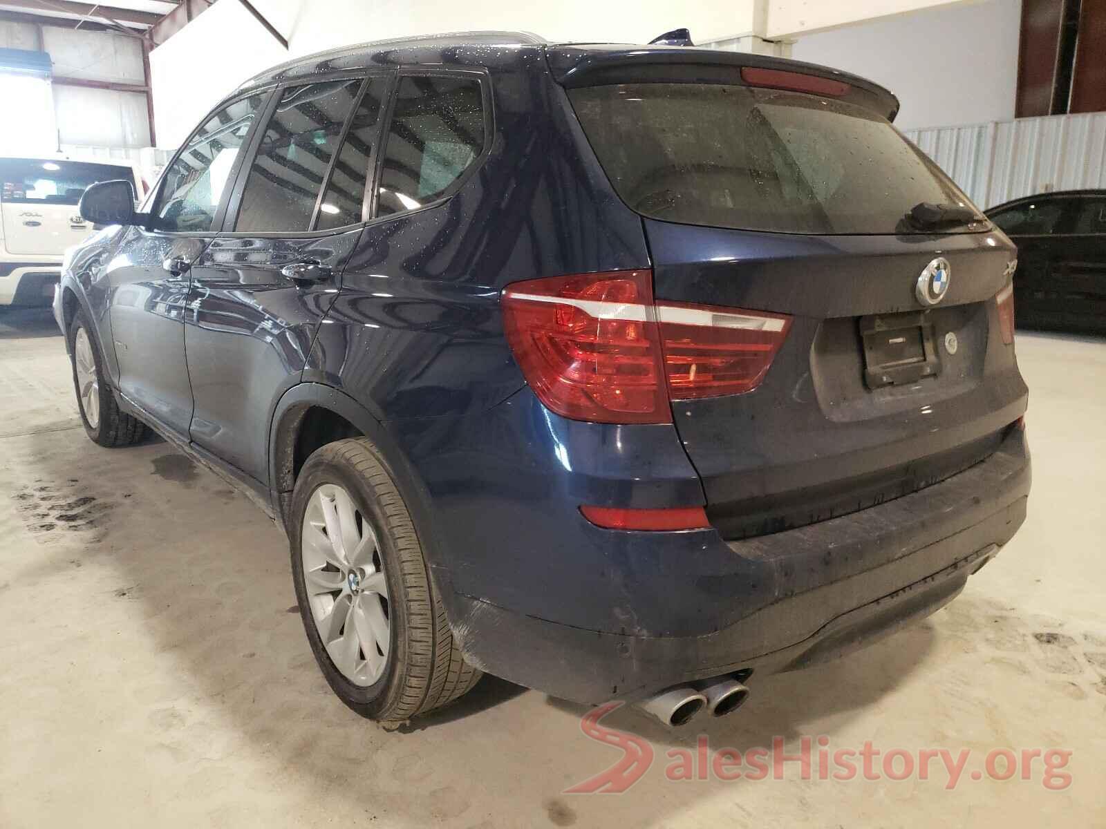 5UXWX9C50H0D98101 2017 BMW X3