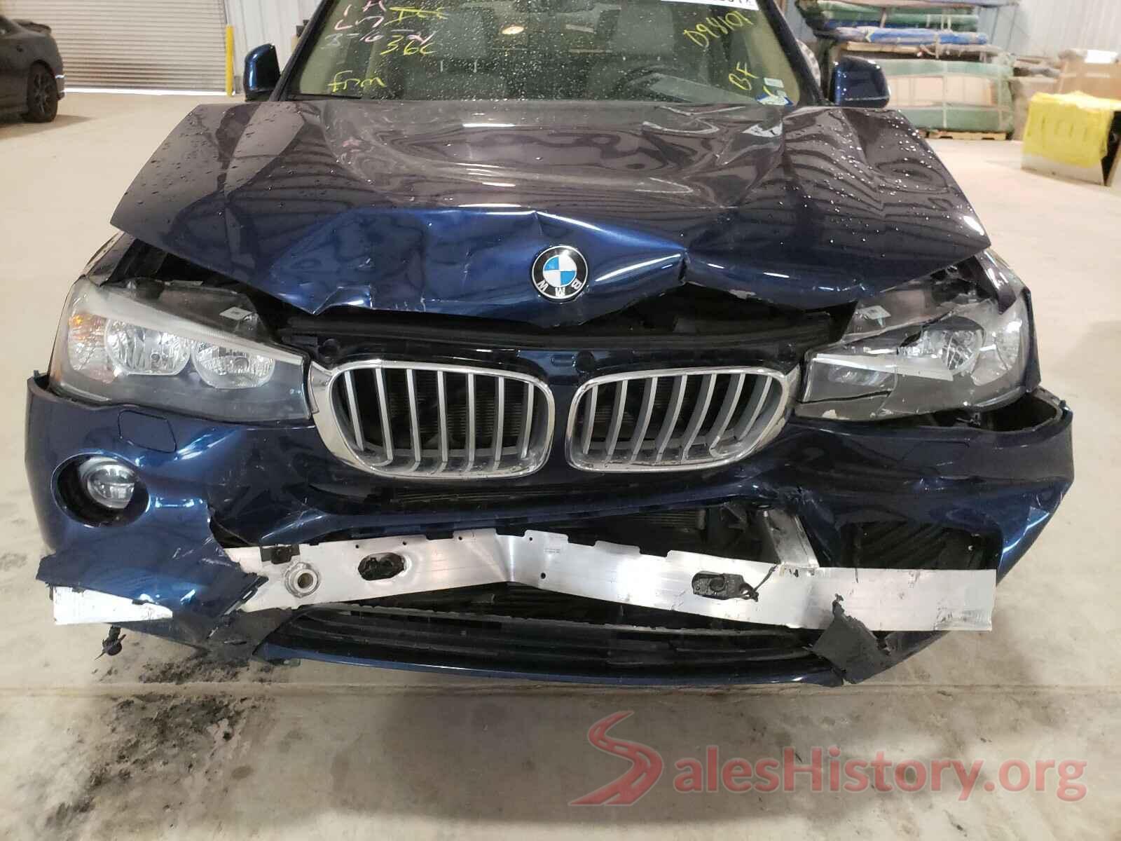 5UXWX9C50H0D98101 2017 BMW X3