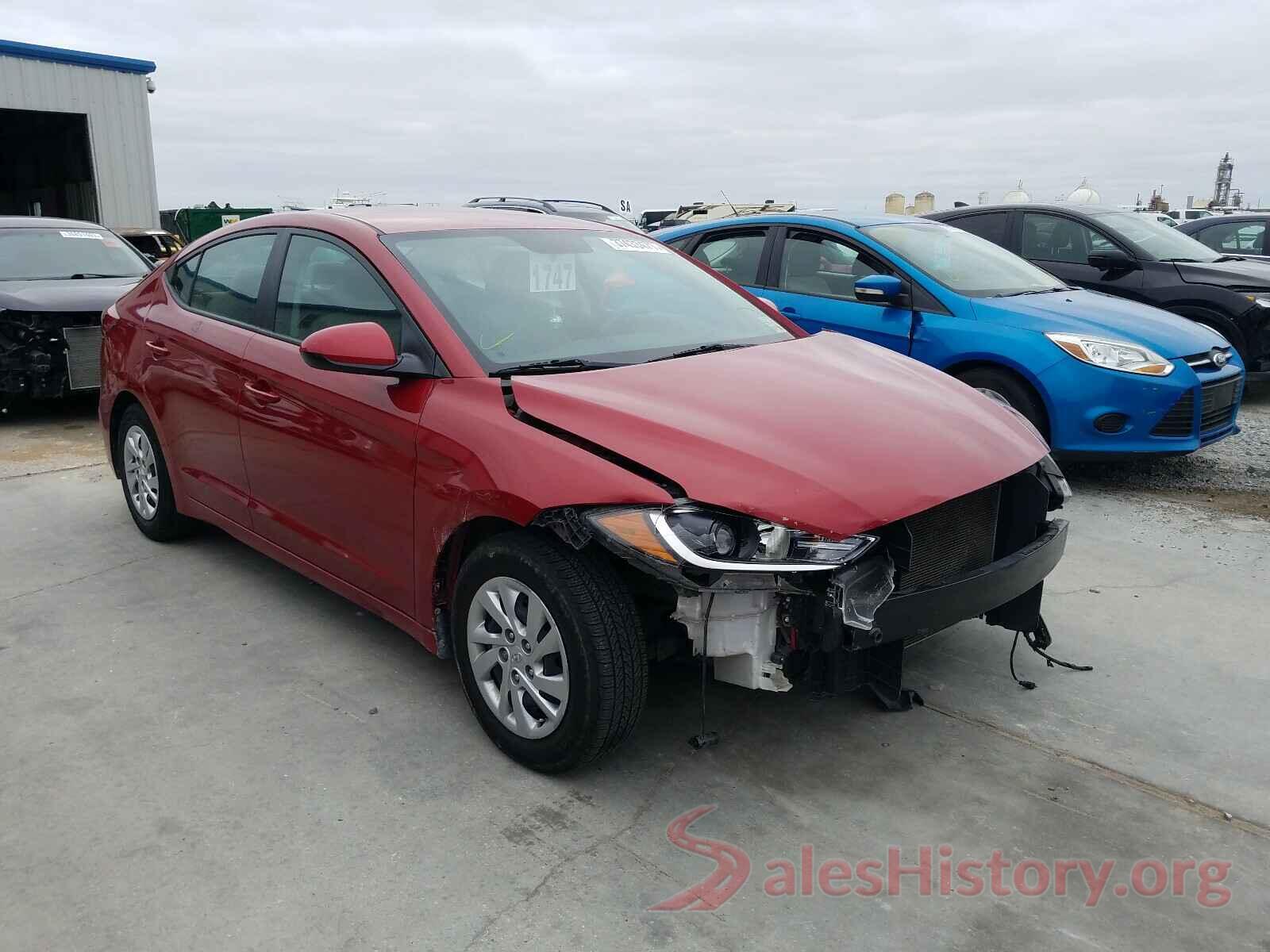 KMHD74LF8JU476684 2018 HYUNDAI ELANTRA