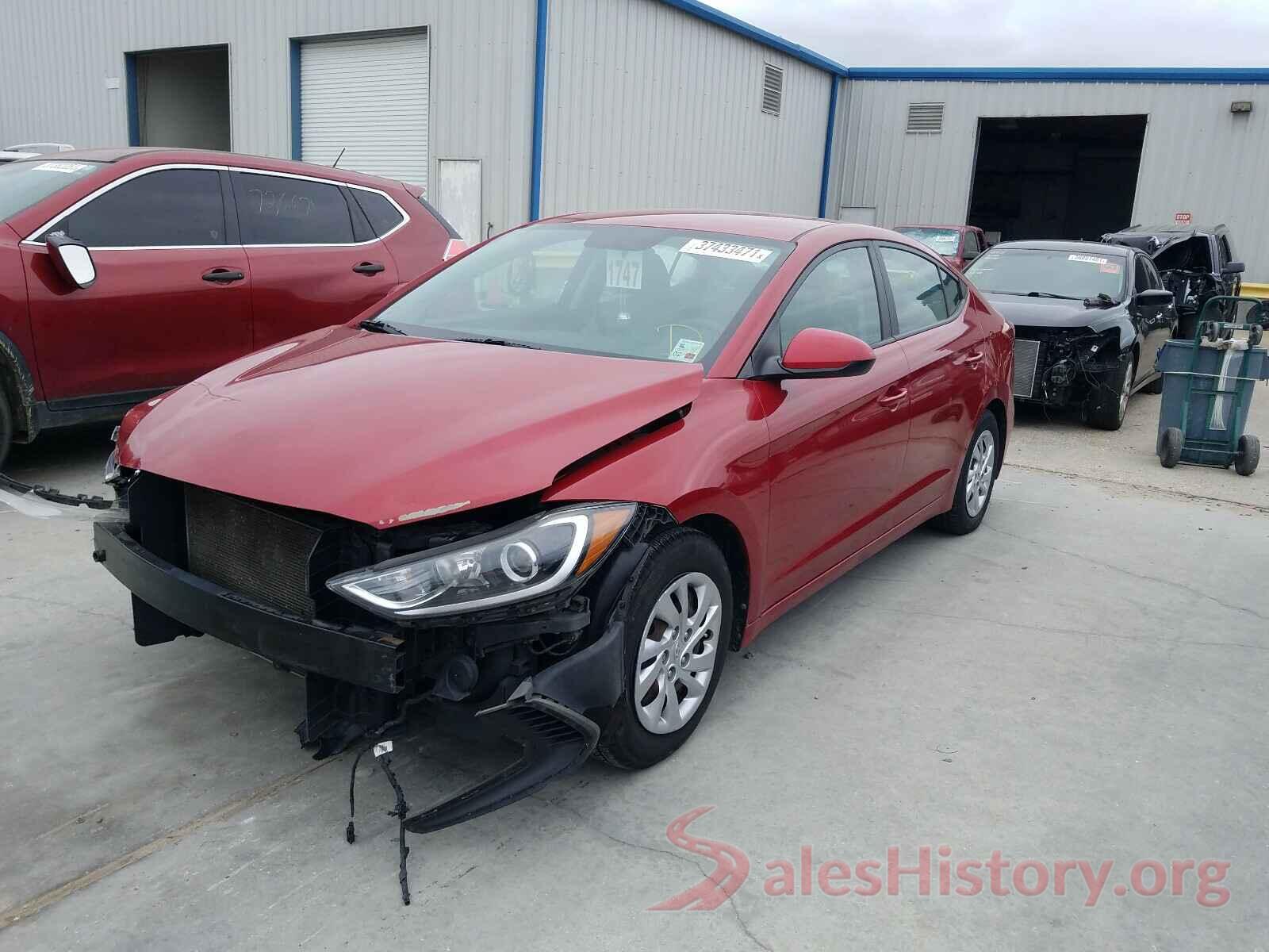 KMHD74LF8JU476684 2018 HYUNDAI ELANTRA