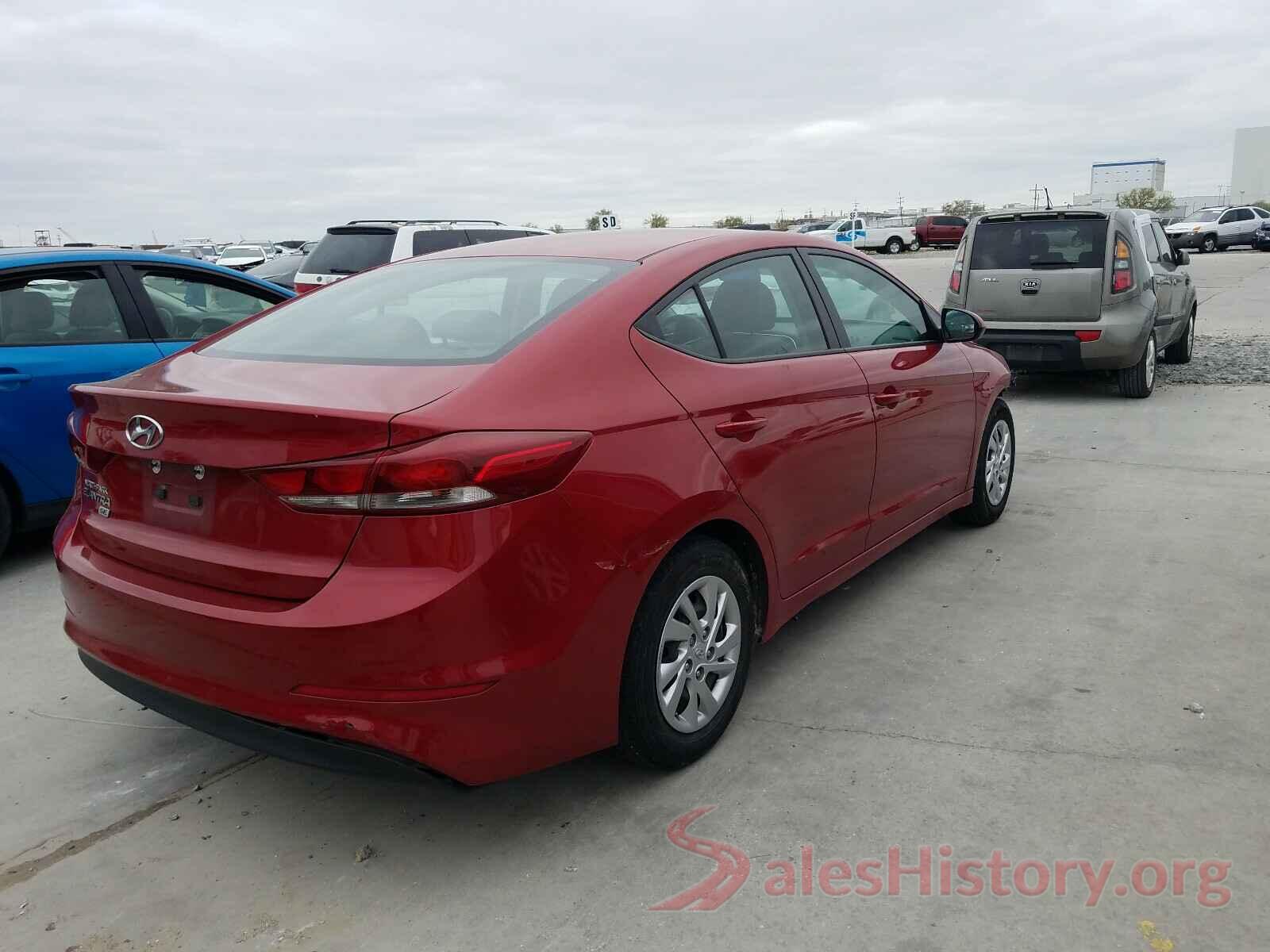 KMHD74LF8JU476684 2018 HYUNDAI ELANTRA