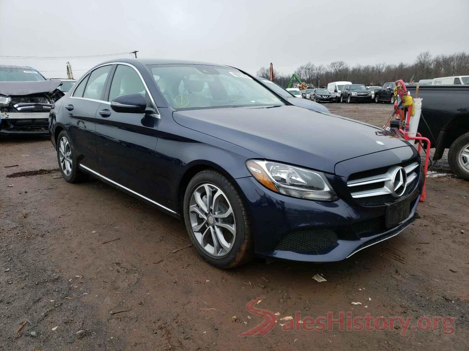 55SWF4JB5HU202909 2017 MERCEDES-BENZ C CLASS