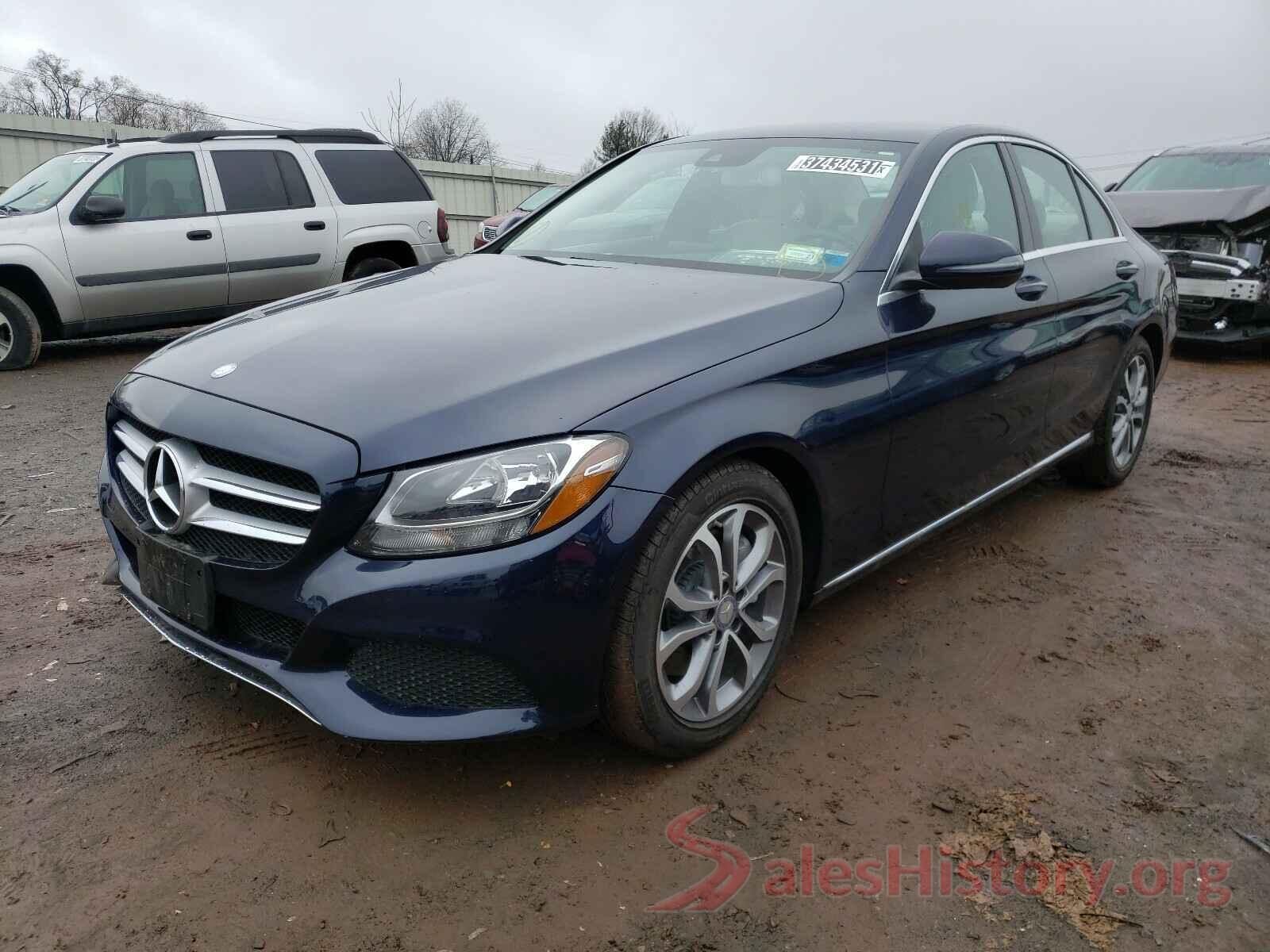 55SWF4JB5HU202909 2017 MERCEDES-BENZ C CLASS