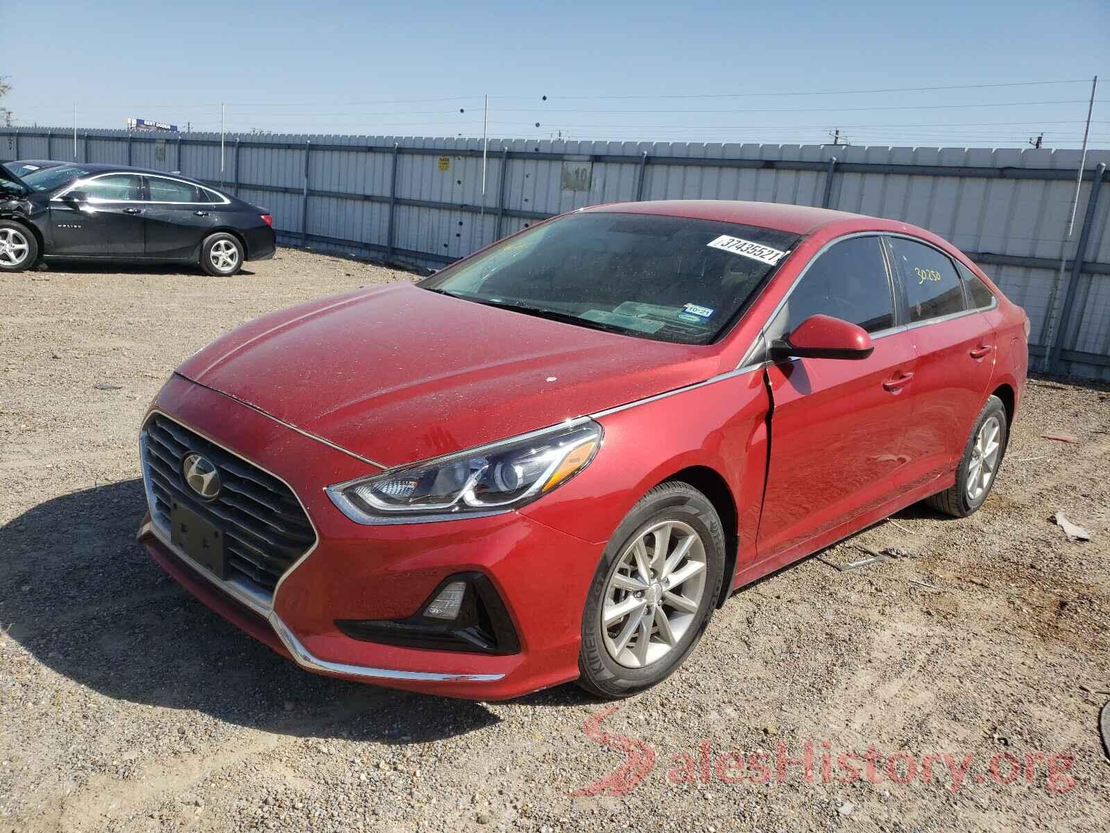 5NPE24AFXKH805598 2019 HYUNDAI SONATA