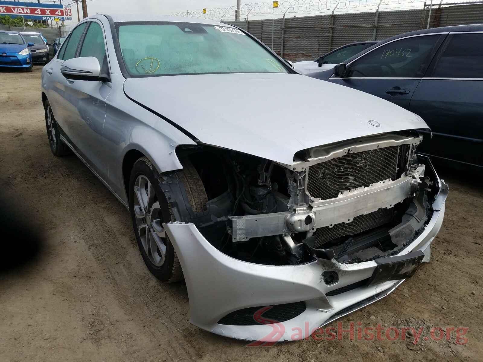 55SWF4JB7HU209764 2017 MERCEDES-BENZ C CLASS