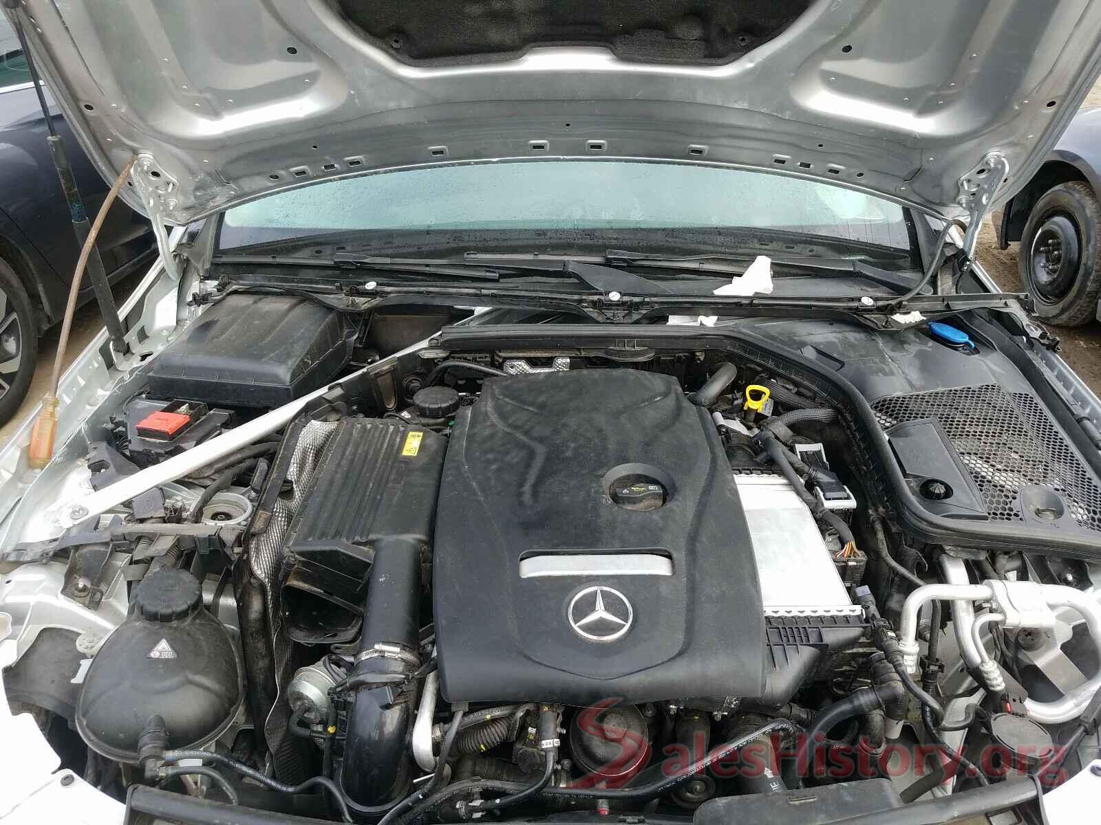 55SWF4JB7HU209764 2017 MERCEDES-BENZ C CLASS