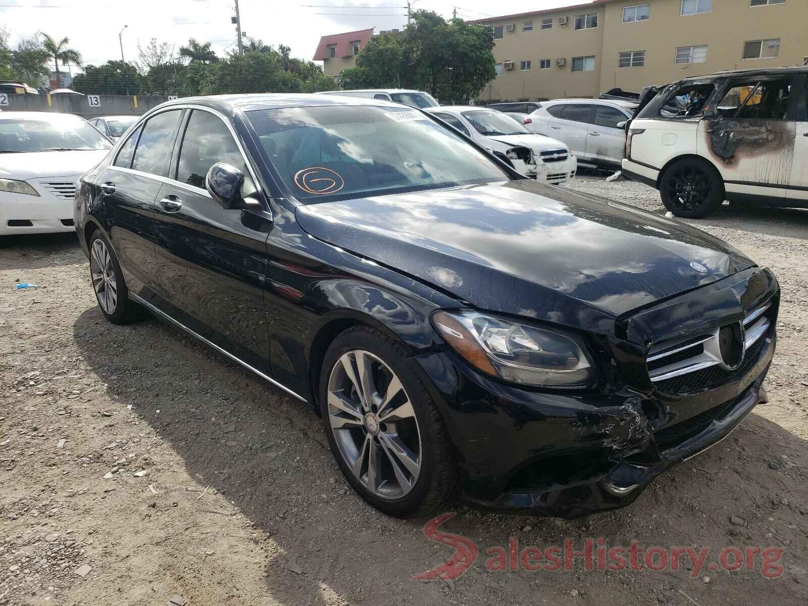 55SWF4JB5GU175158 2016 MERCEDES-BENZ C CLASS