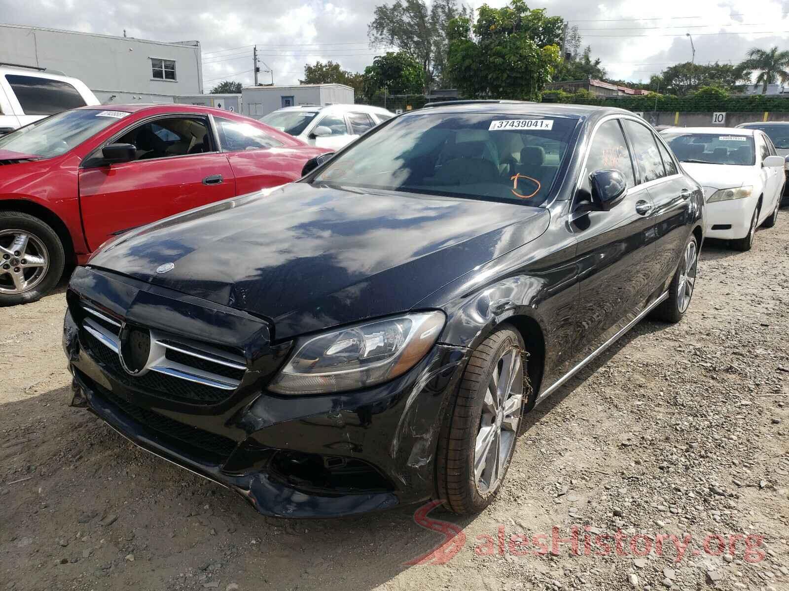 55SWF4JB5GU175158 2016 MERCEDES-BENZ C CLASS